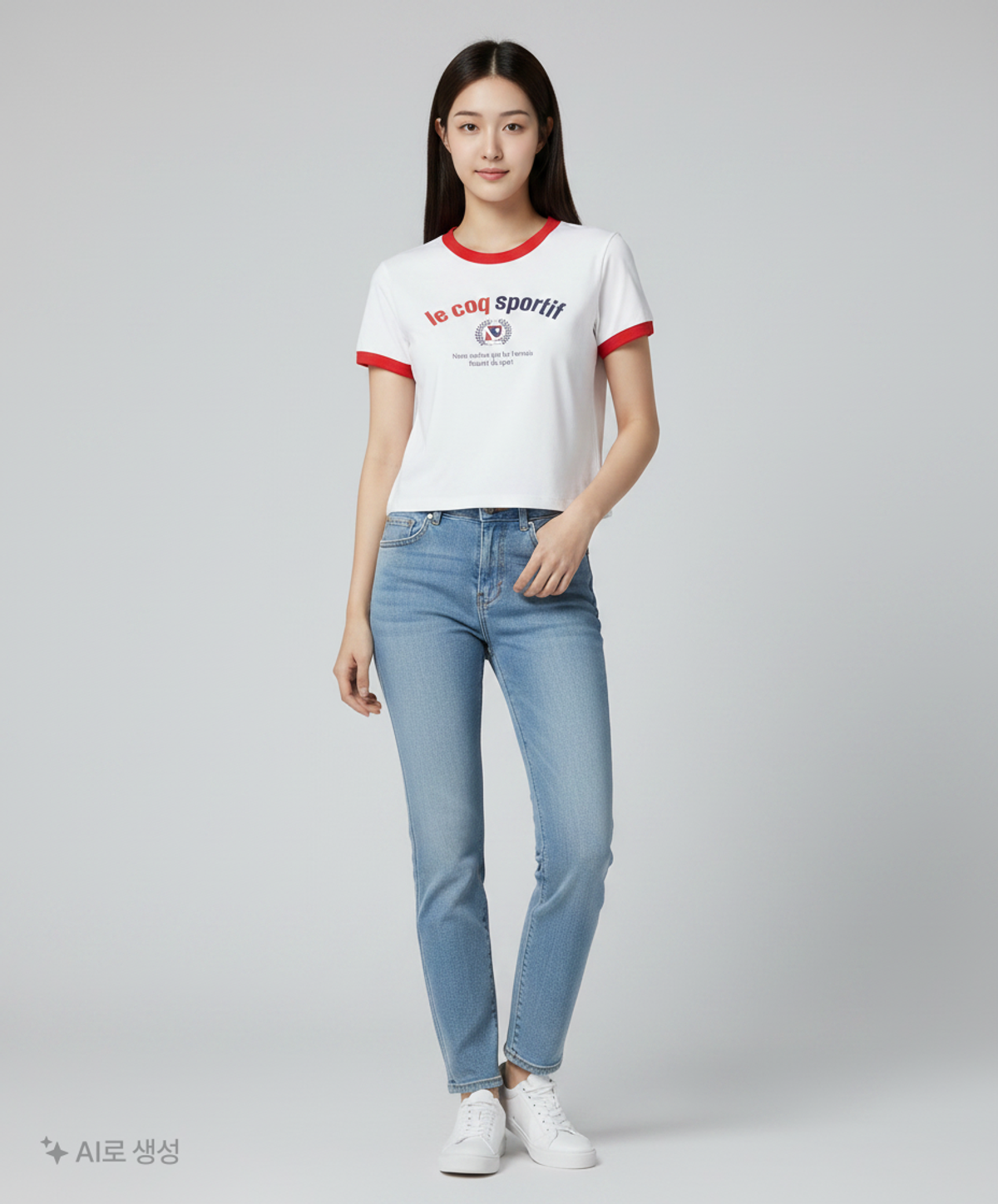 르꼬끄 스포르티브(LE COQ SPORTIF) 반소매 티셔츠 85