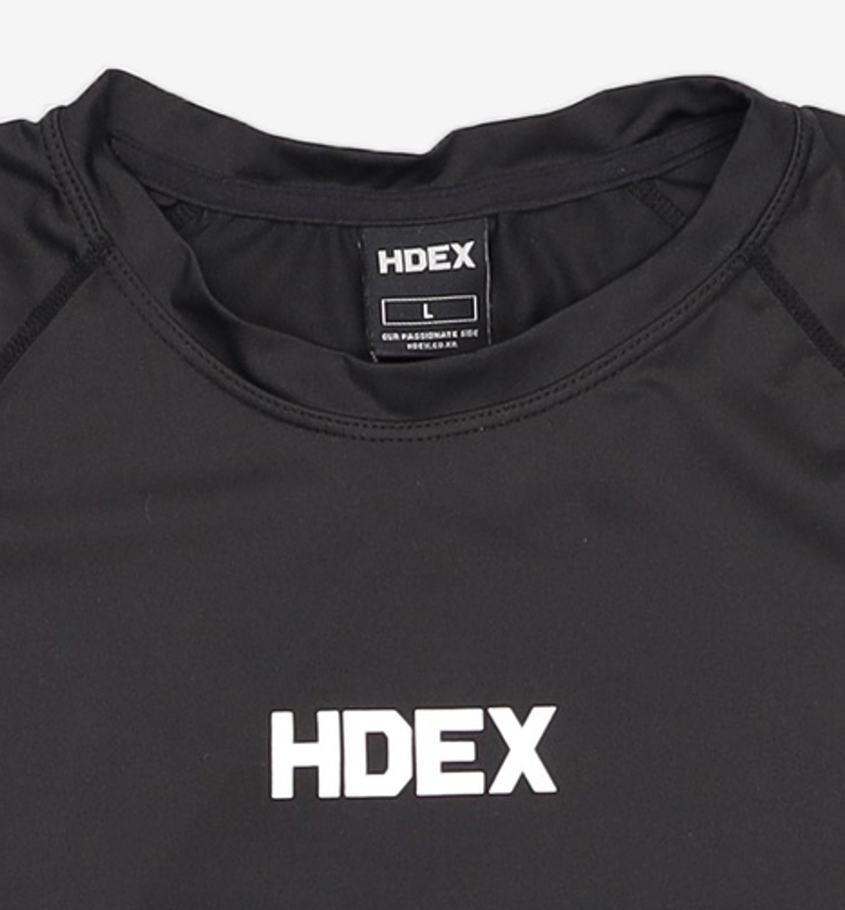 에이치덱스(HDEX) 우먼스 메인로고 브레이싱 숏 슬리브 2 color L
