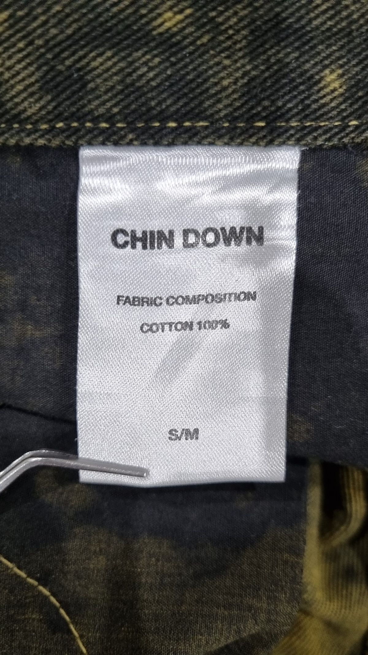 친다운(CHIN DOWN) 청/데님 팬츠 S
