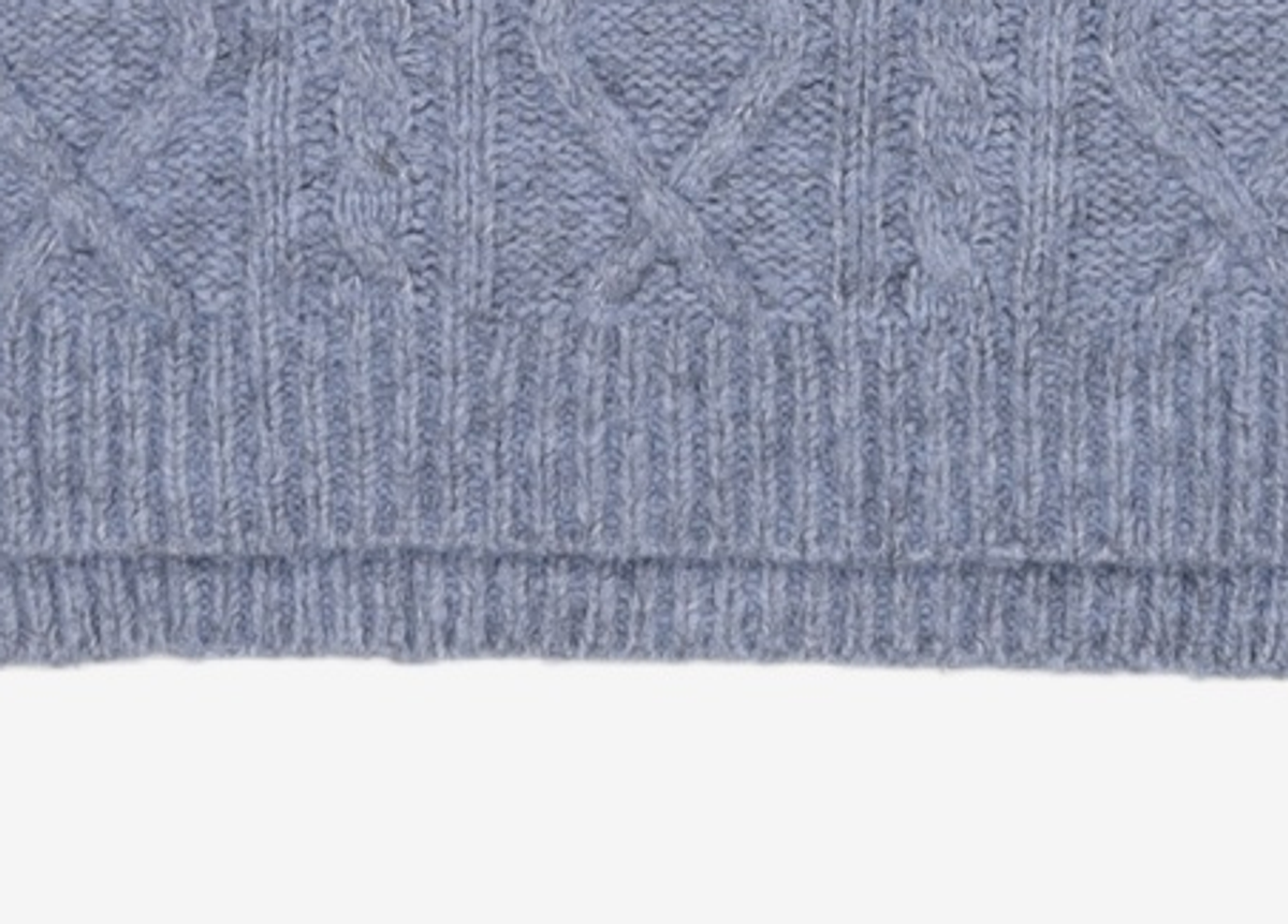 미쏘(MIXXO) 보카시 케이블 풀오버 (KABV17T RE) MIWKABC4QT S