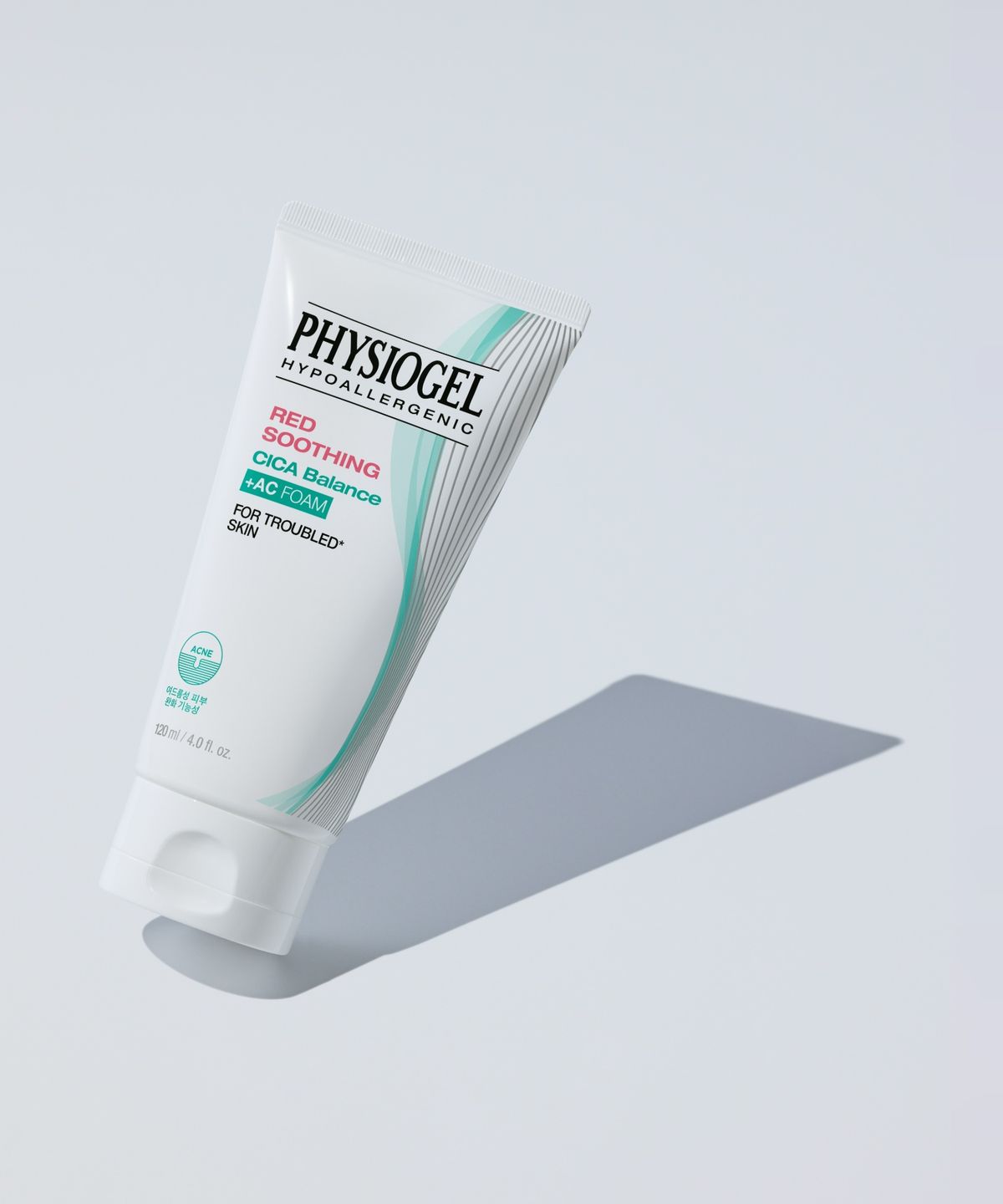 피지오겔(PHYSIOGEL) 피지오겔 레드수딩 시카밸런스 AC 폼클렌저 120mL
