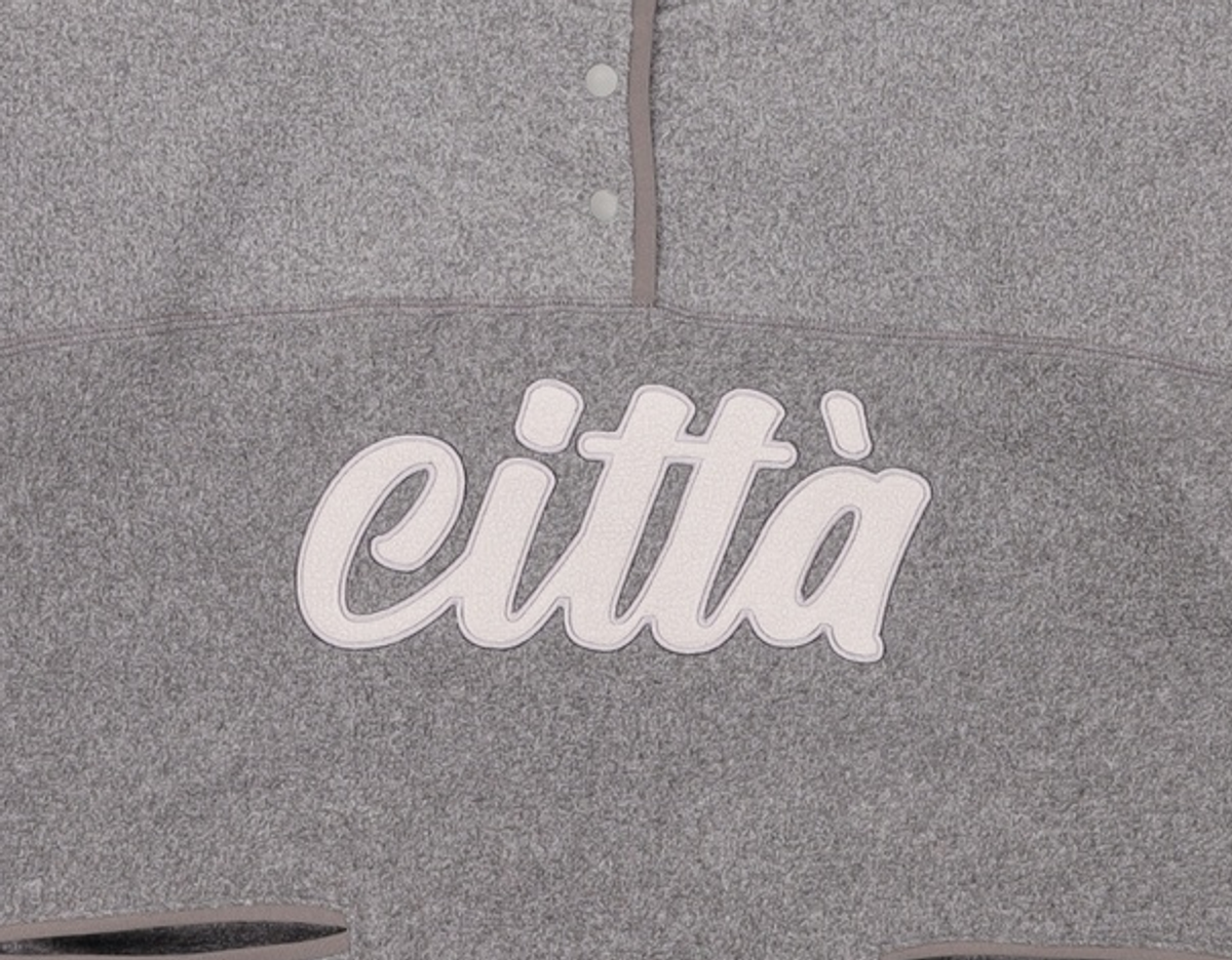 씨타(CITTA) Signature Logo Half Zip-up Fleece_CTT3000(Brown) FREE