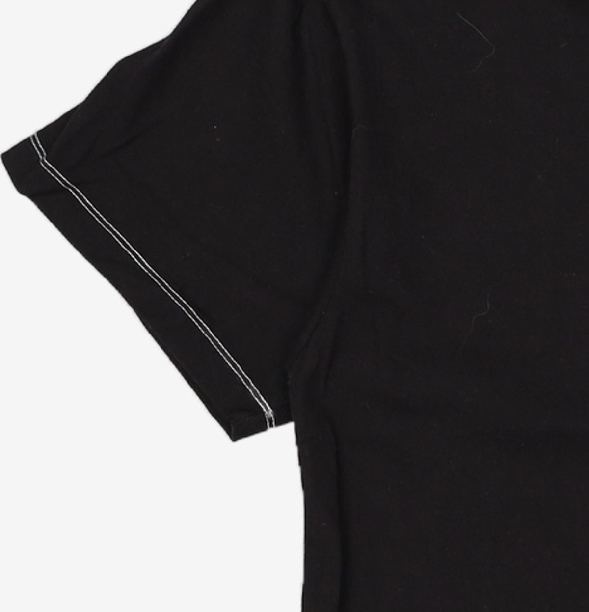 메종미네드(MAISON MINED) MONOCHROME HALF SLEEVE BLACK 2XL