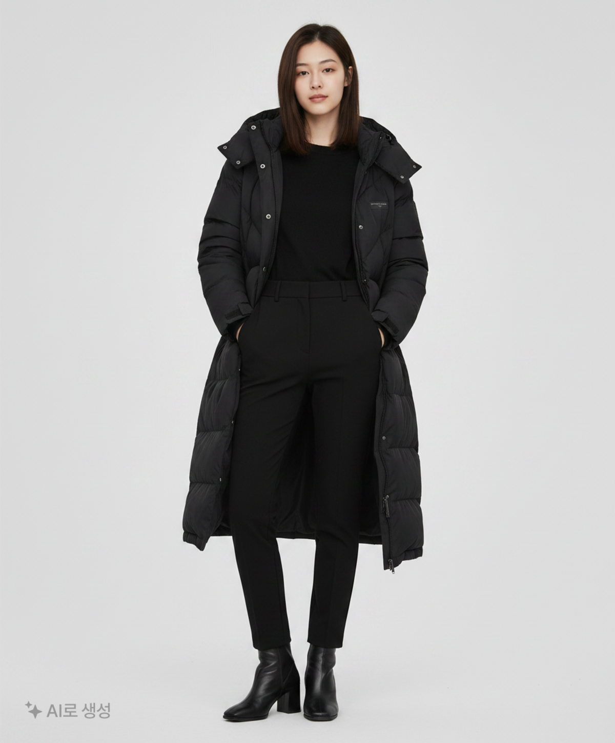 르까프(LECAF) 롱 패딩/롱 헤비 아우터 XS