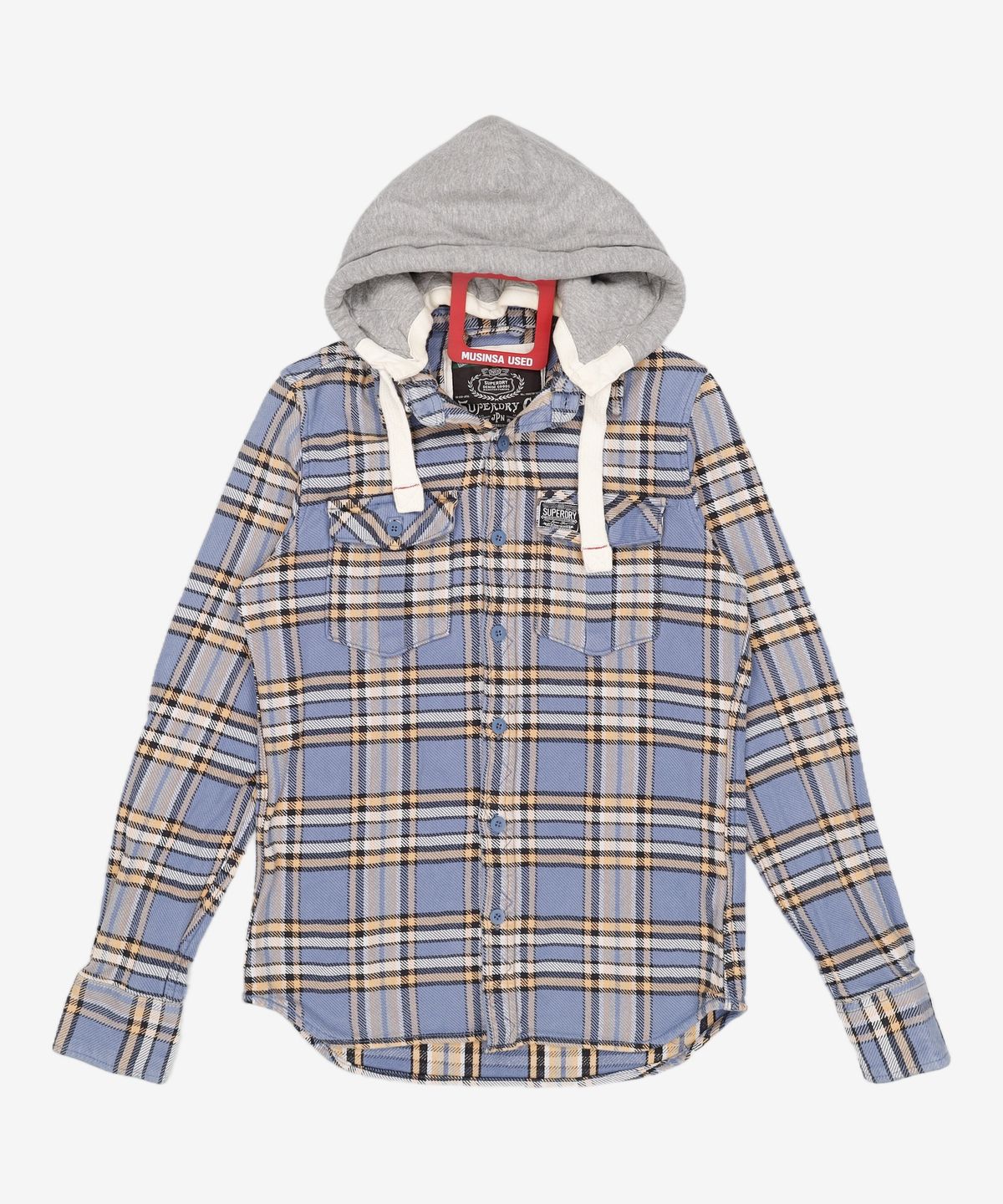 슈퍼드라이(SUPERDRY) 캐주얼 셔츠 L