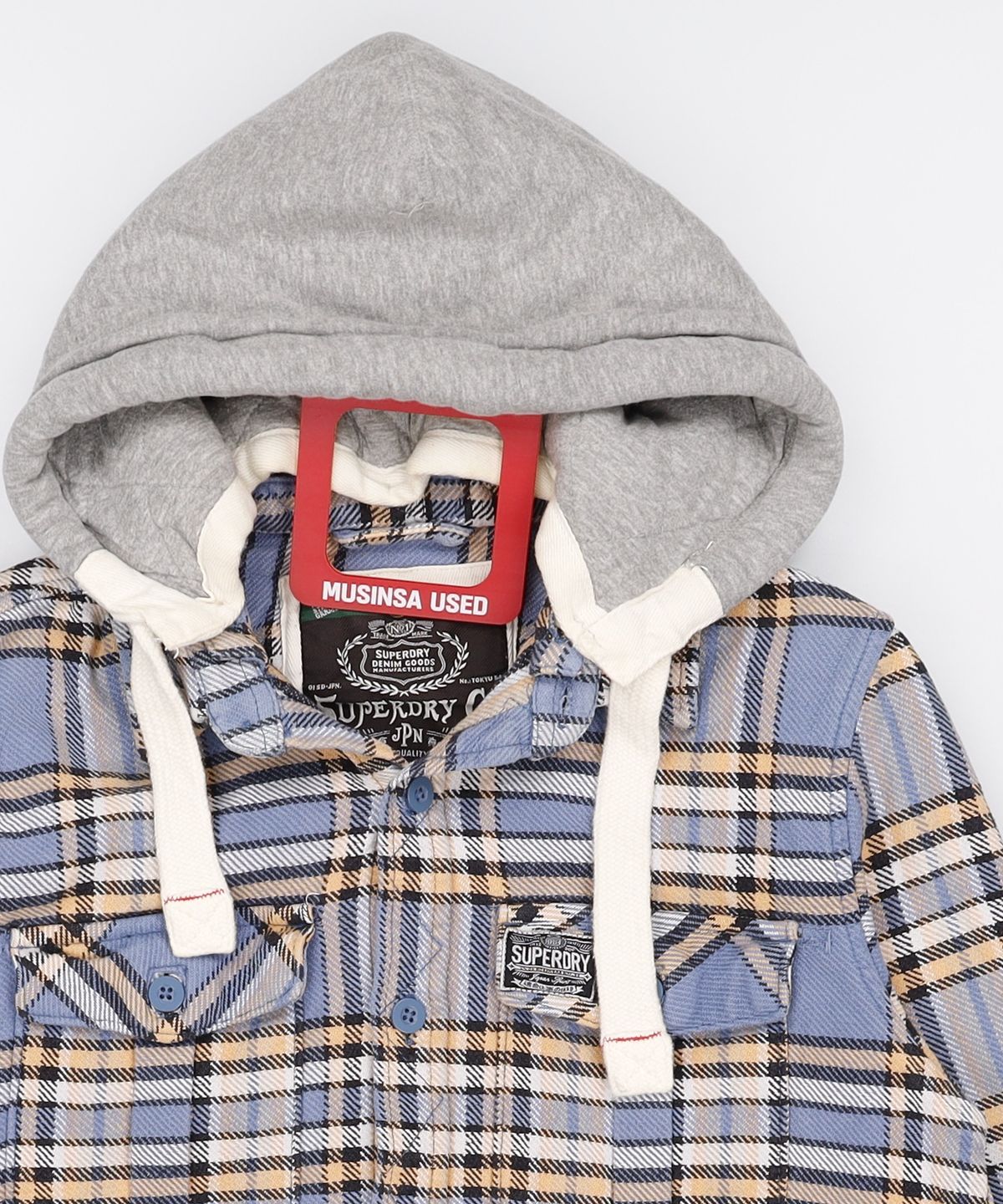 슈퍼드라이(SUPERDRY) 캐주얼 셔츠 L