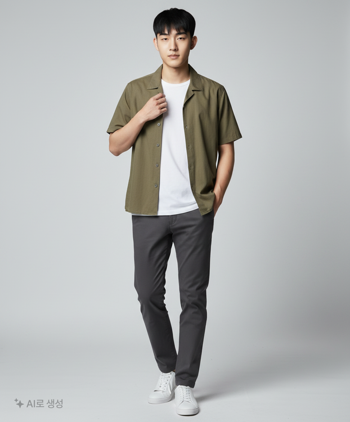 유니클로(UNIQLO) 캐주얼 셔츠 L