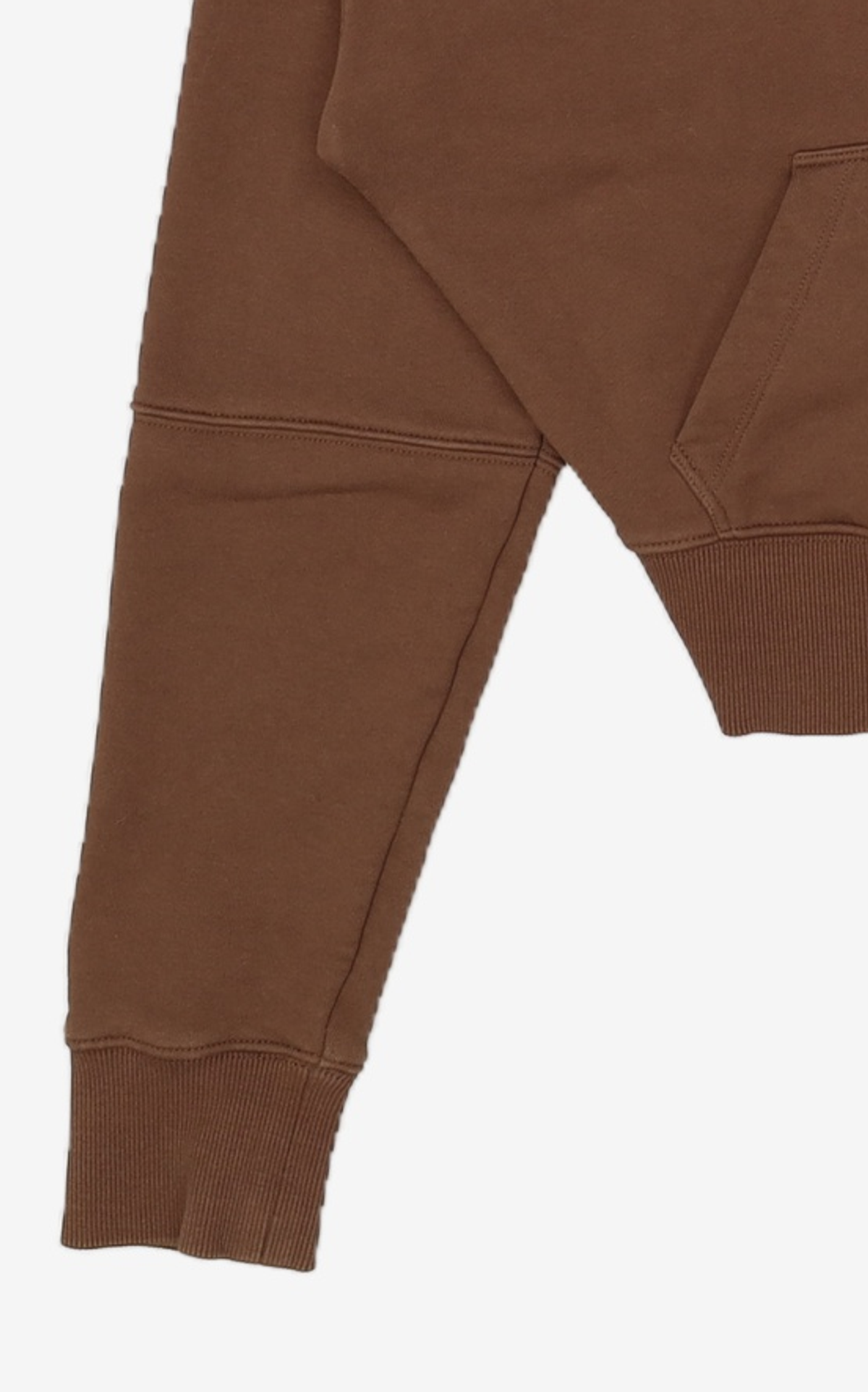 마리떼 프랑소와 저버(MARITHÉ + FRANҪOIS GIRBAUD) W CIRCLE LOGO CROP HOODIE ZIPUP brown S
