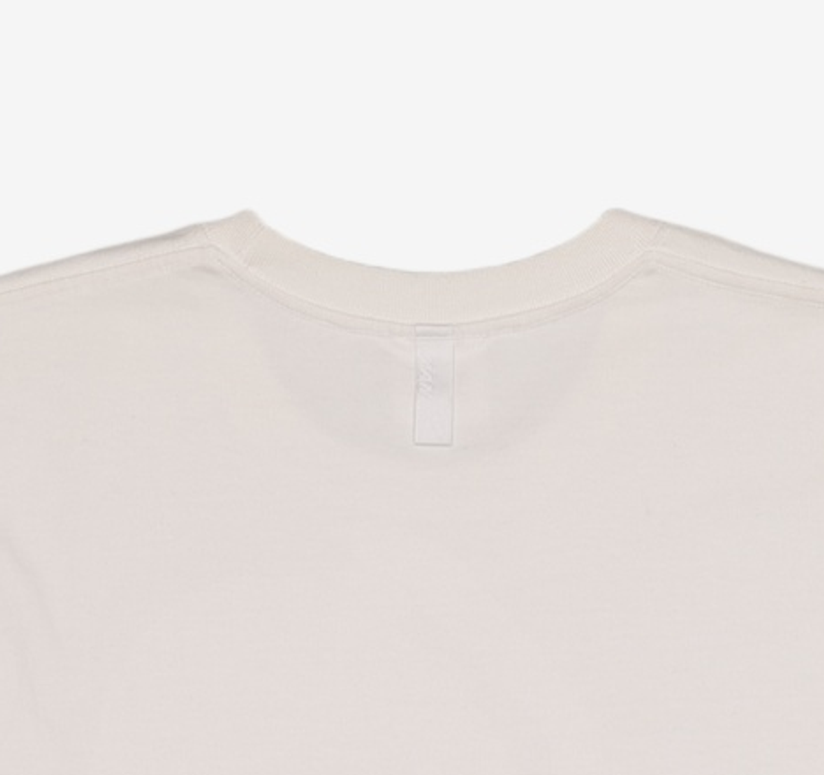 노매뉴얼(NOMANUAL) DRAWING ARCH LOGO T-SHIRT - WHITE XL