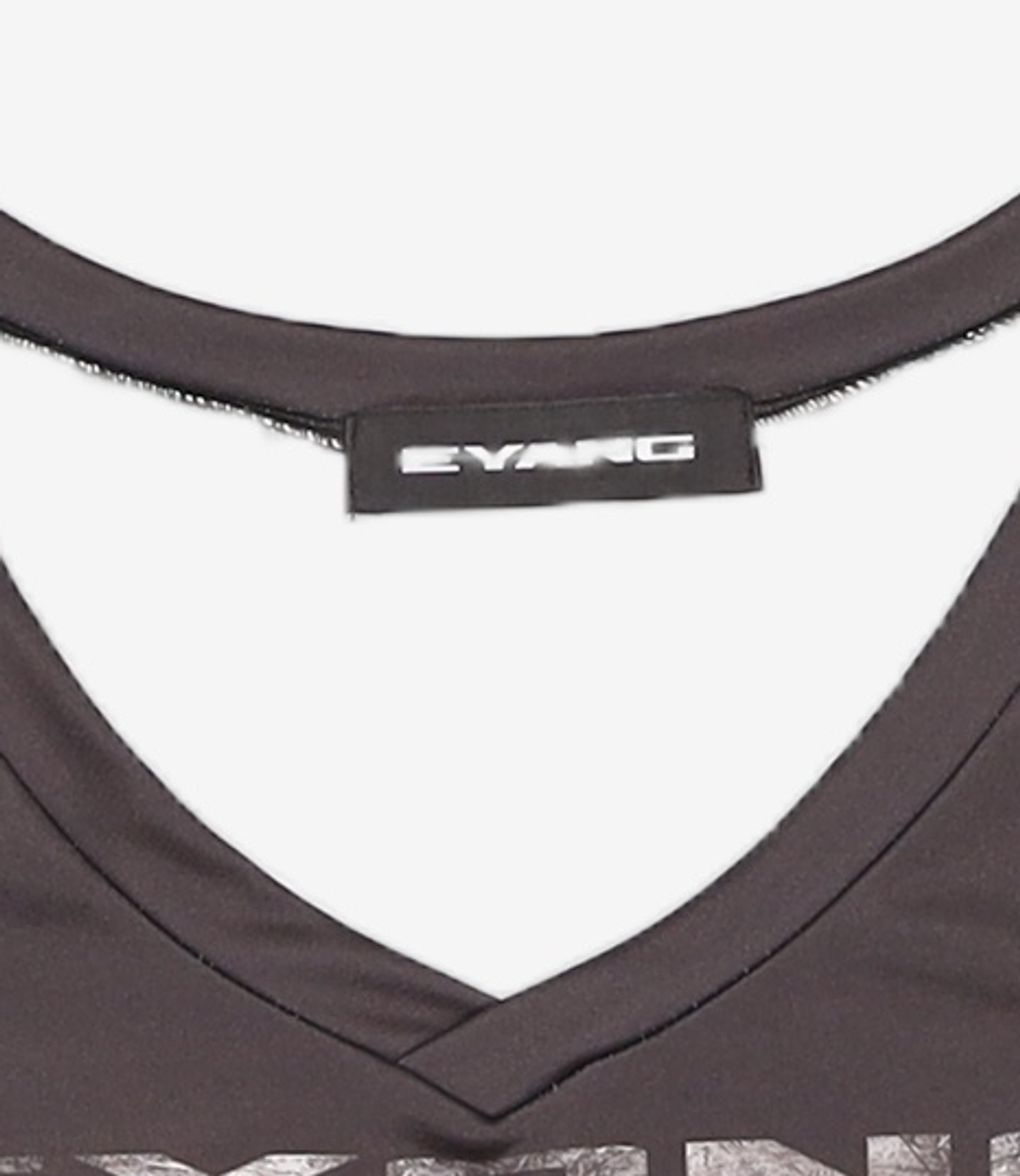 이양(EYANG) RACING UNIFORM PRINT CAP SLEEVE TOP 0