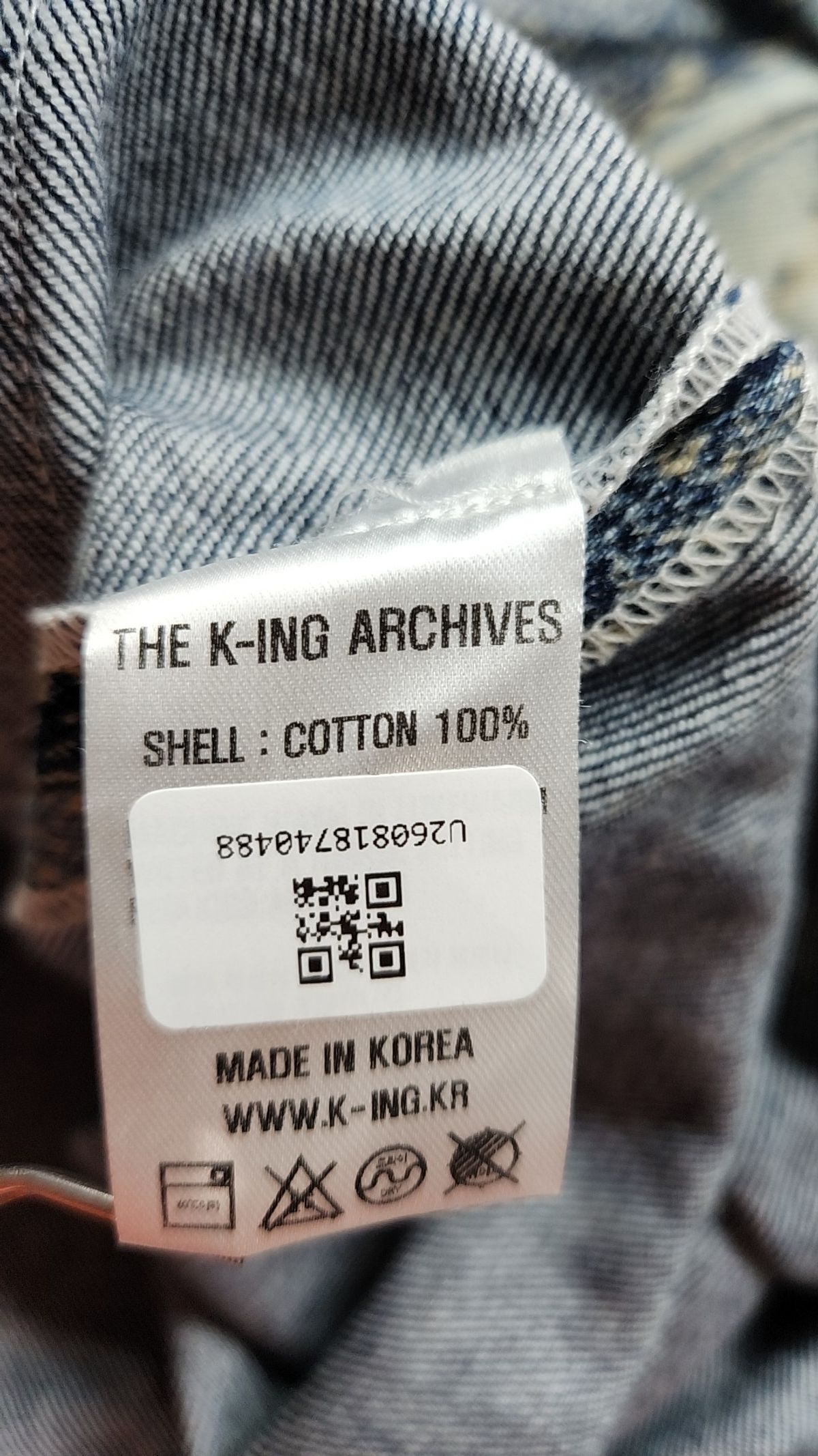 킹아카이브(THE K-ING ARCHIVES) 청/데님 팬츠 2