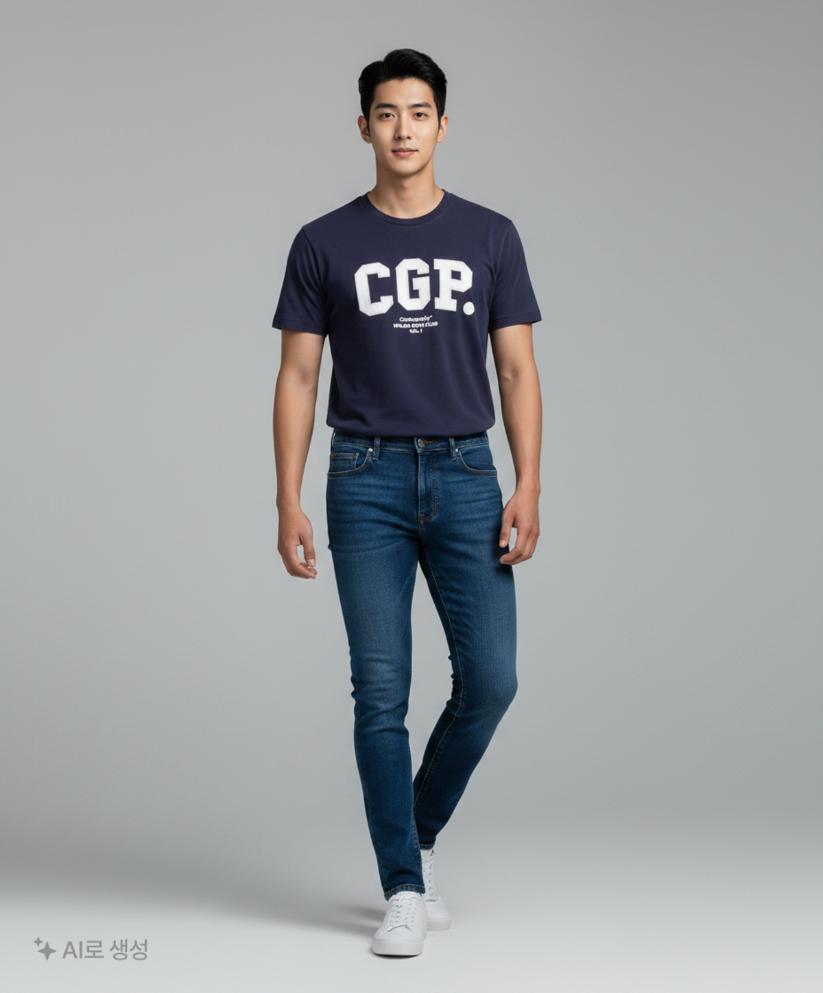 코드그라피(CGP) CGP 아치 로고 티셔츠_블랙 S