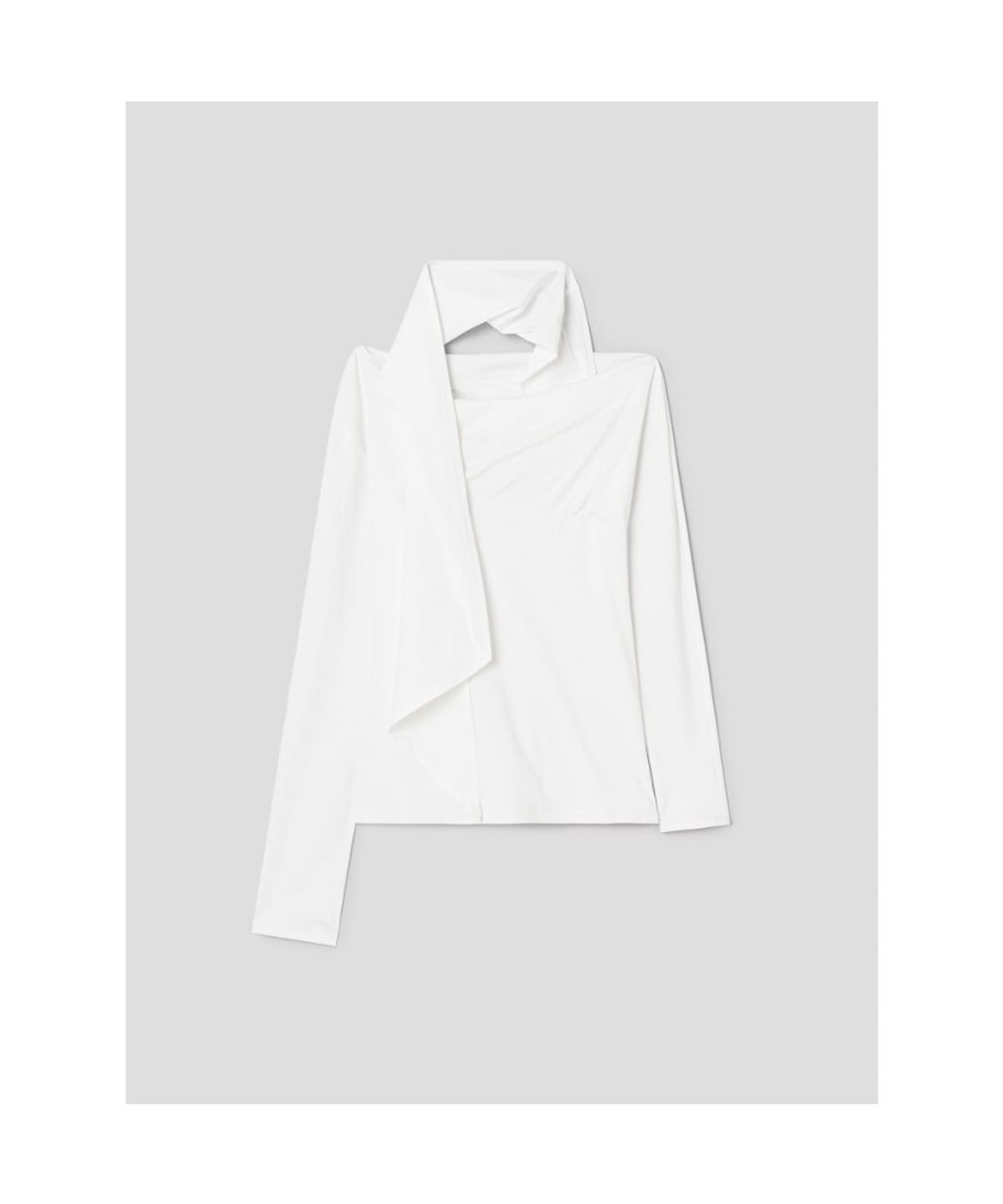 앙개(ANGGAE) Muffler TShirt   Ivory