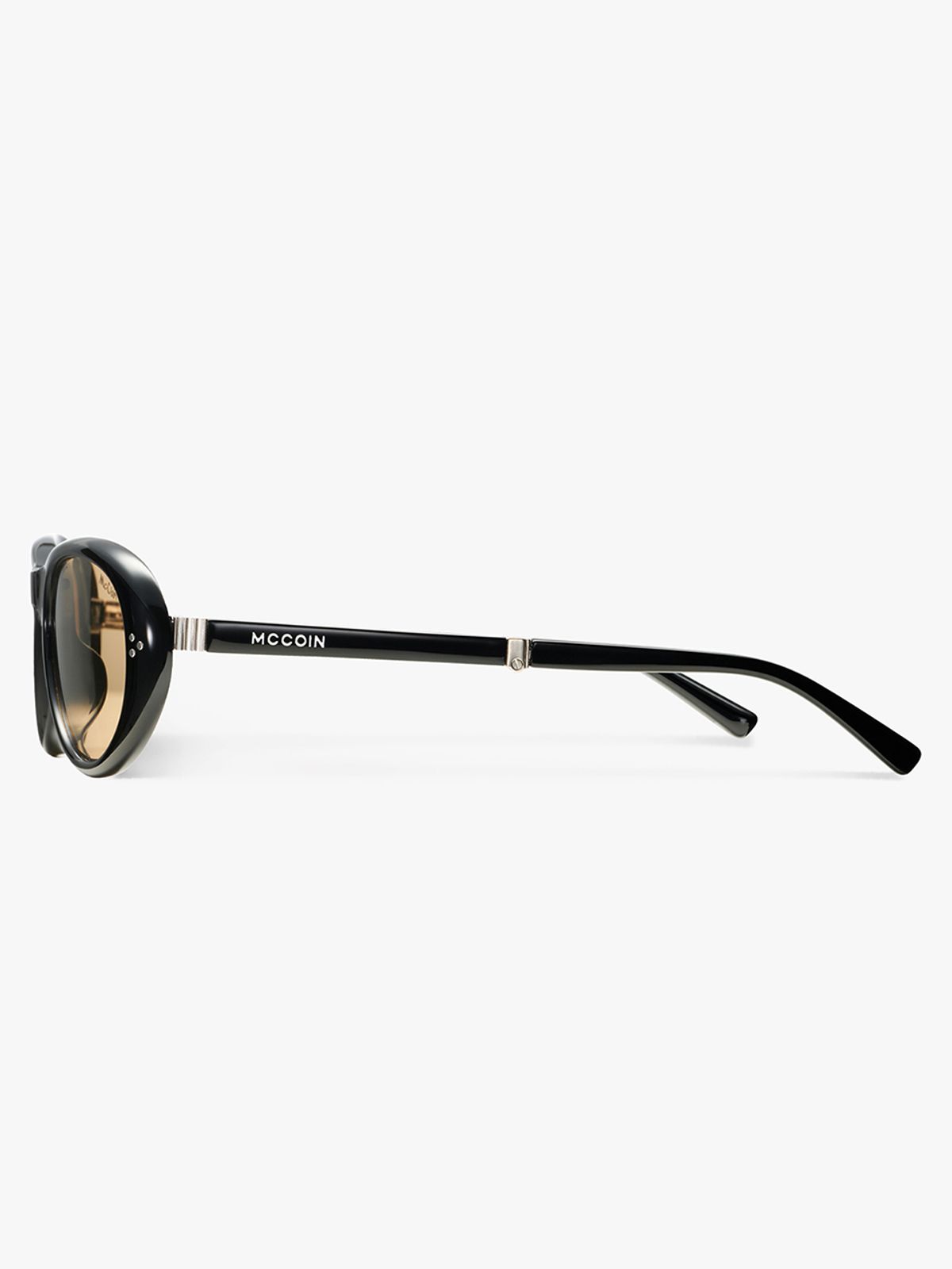 맥코인(MCCOIN) AXIS 02 black brown 엑시스 폴딩 선글라스(블랙브라운)