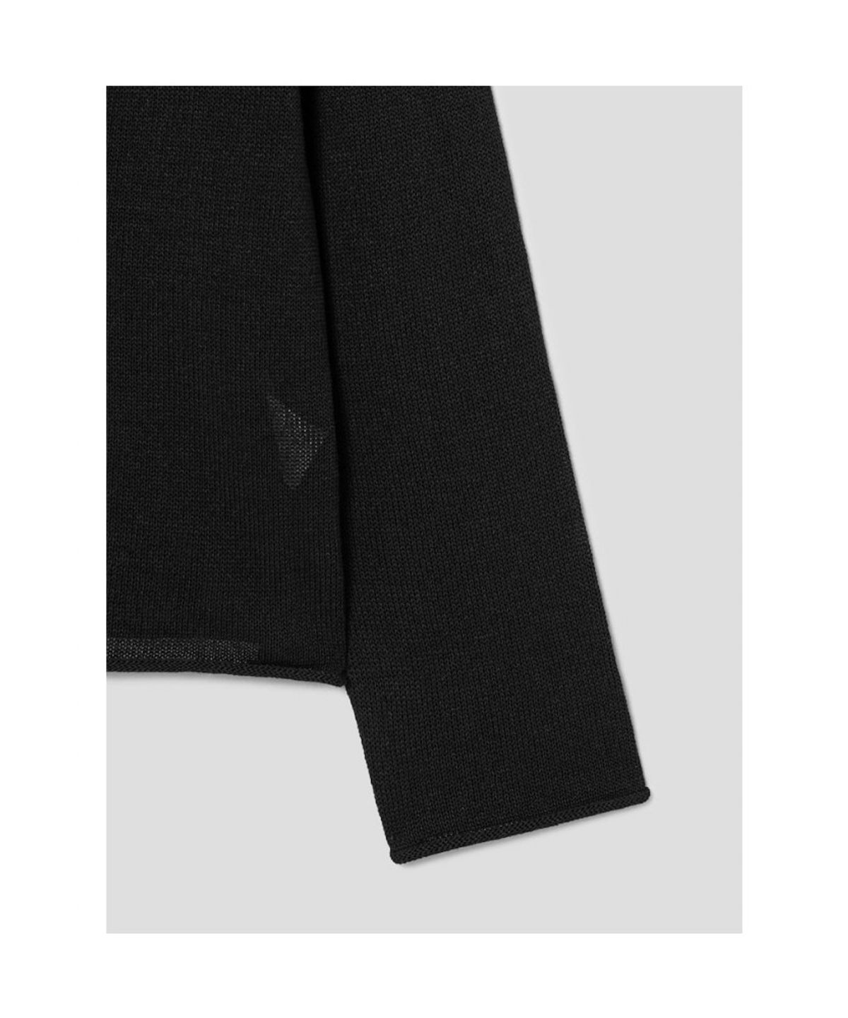 앙개(ANGGAE) VNeck Knit  Black