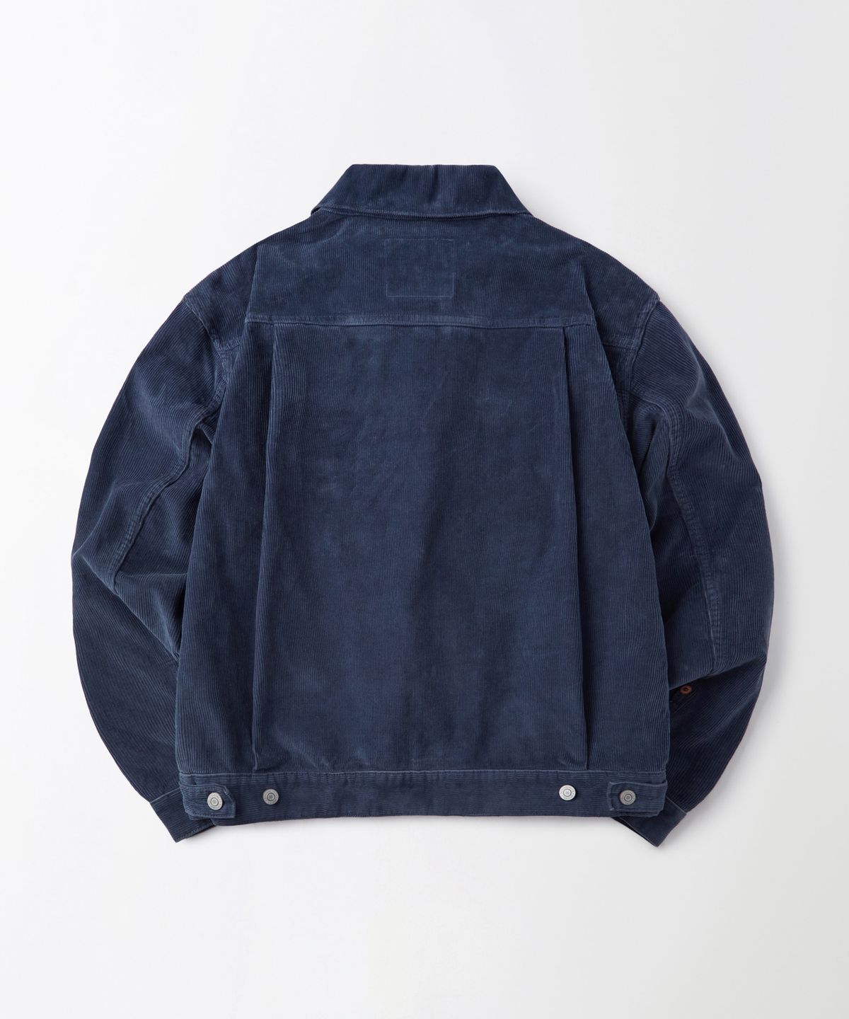 아웃스탠딩(OUTSTANDING) CORDUROY 2ND JACKET_WASHED NAVY
