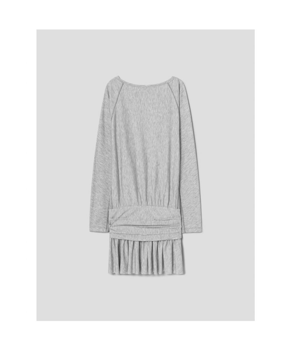 앙개(ANGGAE) Jersey Minidress   Light Grey