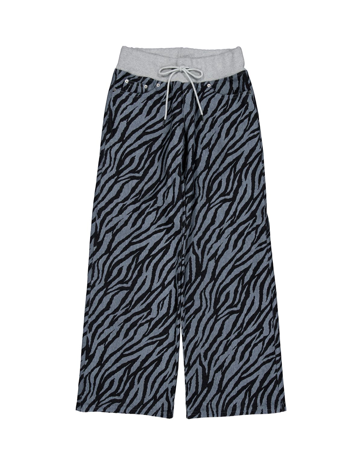 셋업이엑스이(SETUP-EXE) ZEBRA DENIM PANTS / BLUE