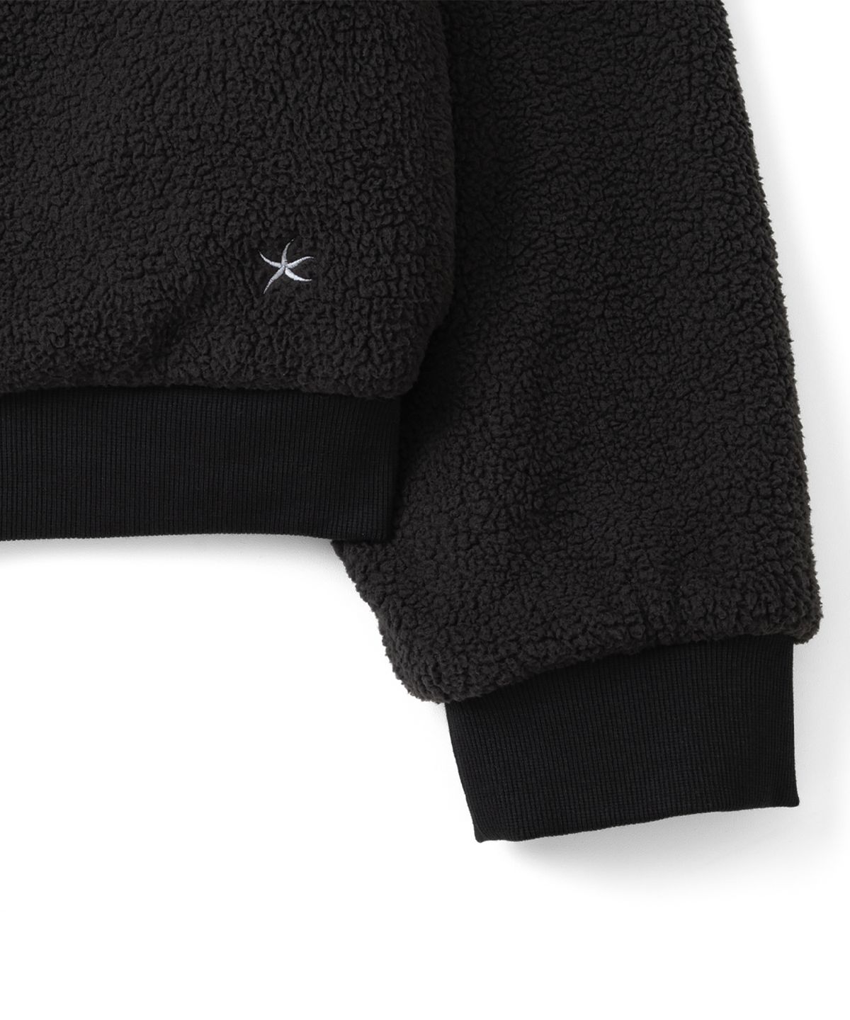 더콜디스트모먼트(THECOLDESTMOMENT) TCM reversible t logo hooded zip-up (black)