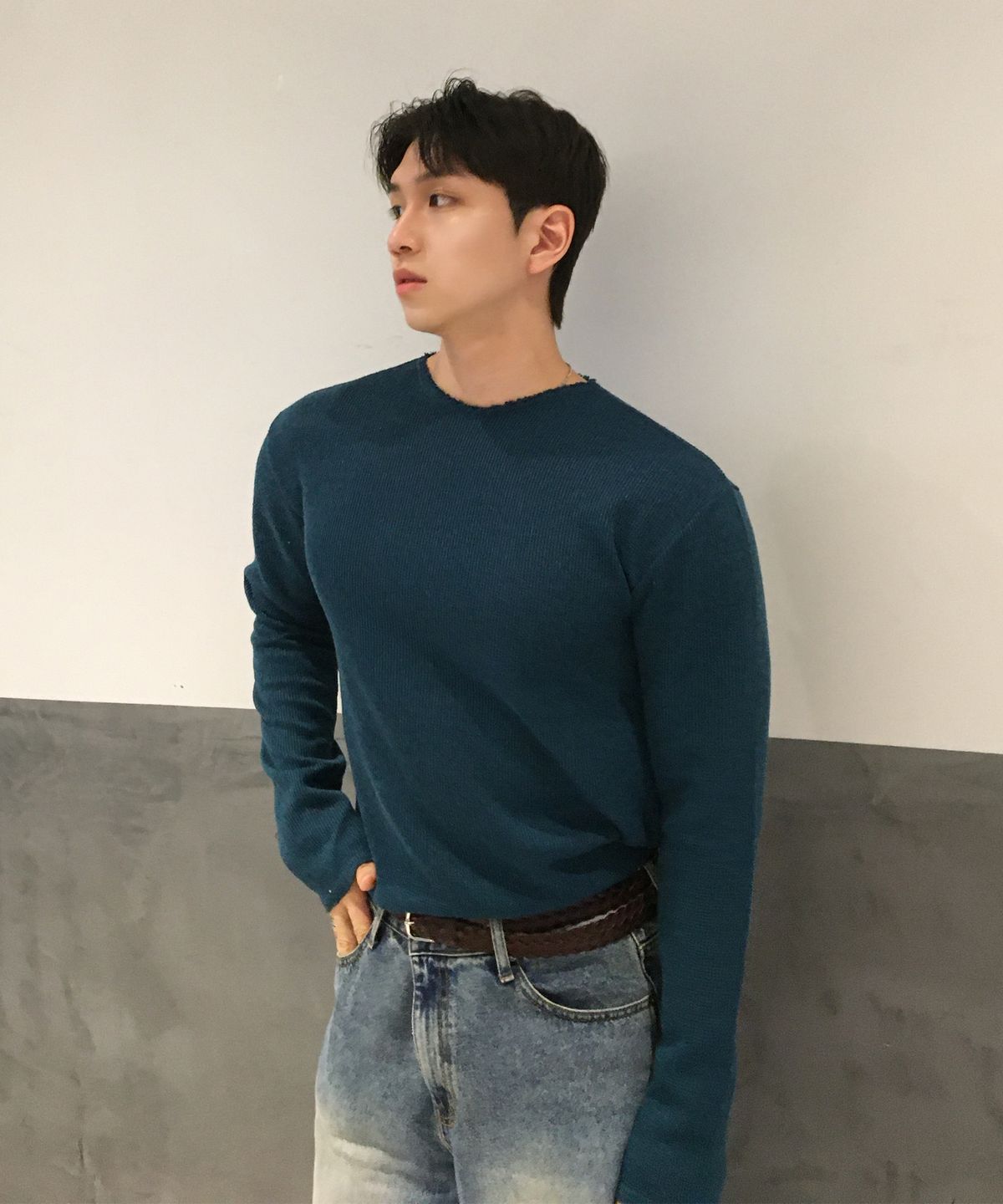 센테어(SENTAIR) 컷오프 버블 긴팔 티셔츠_5color