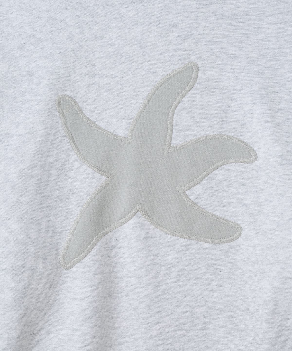 더콜디스트모먼트(THECOLDESTMOMENT) TCM starfish zigzag hoodie (light heather grey)