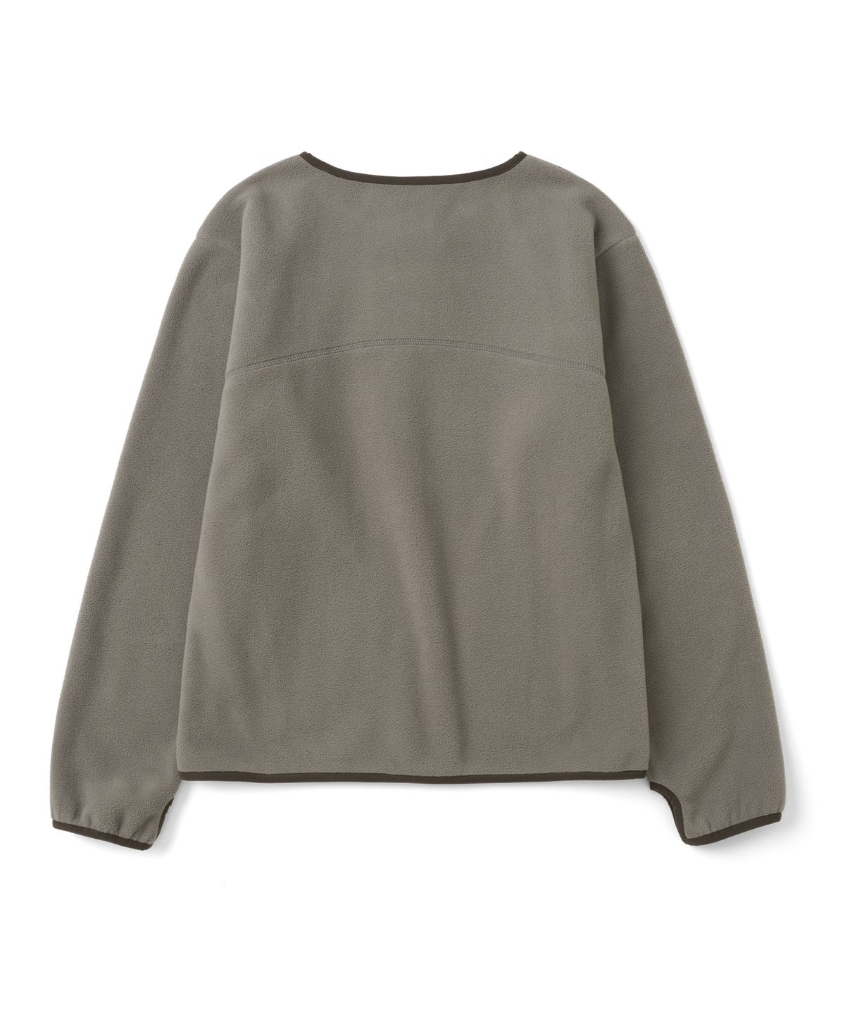 더콜디스트모먼트(THECOLDESTMOMENT) TCM henley neck button fleece pullover (brown)