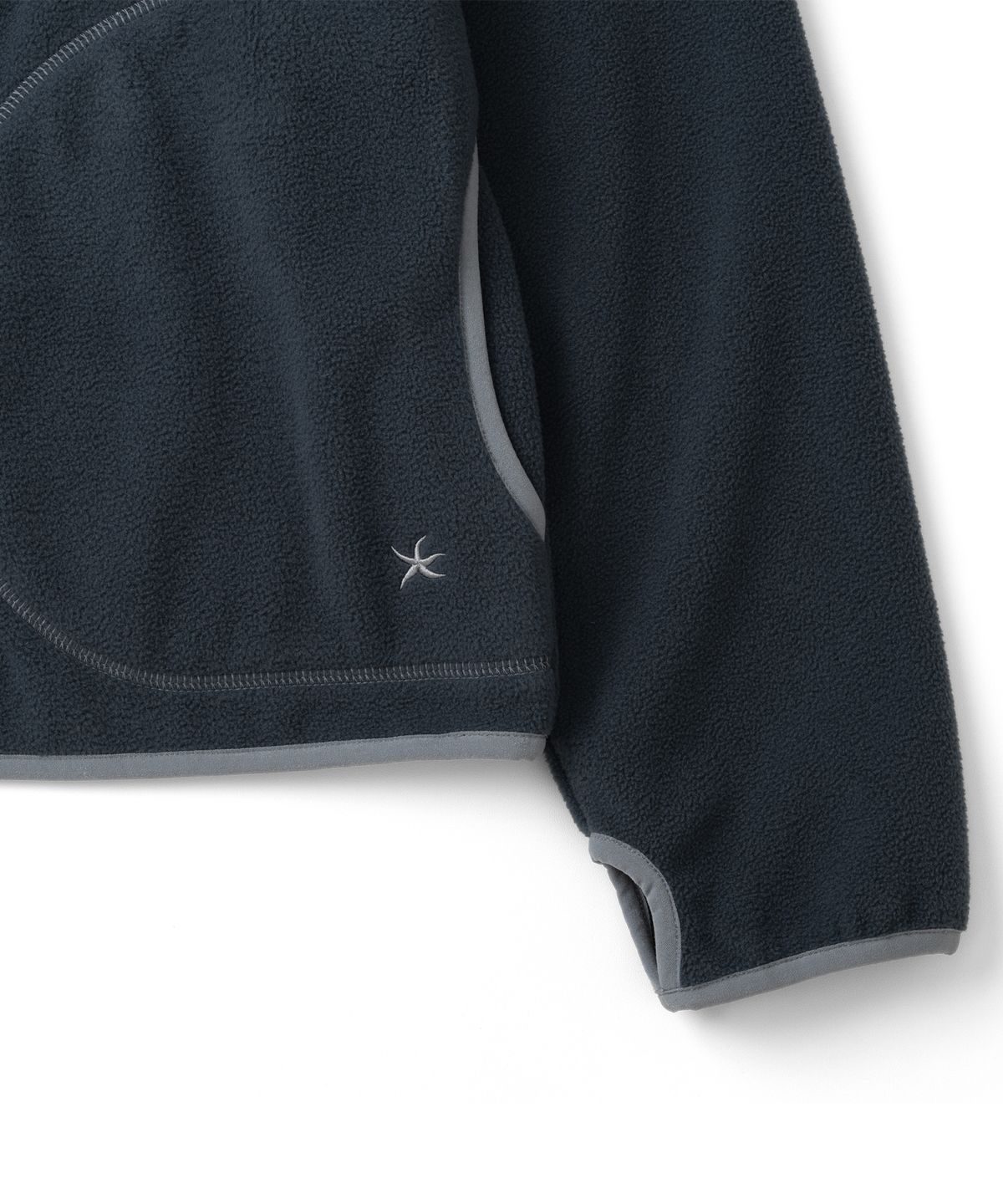 더콜디스트모먼트(THECOLDESTMOMENT) TCM henley neck button fleece pullover (navy)