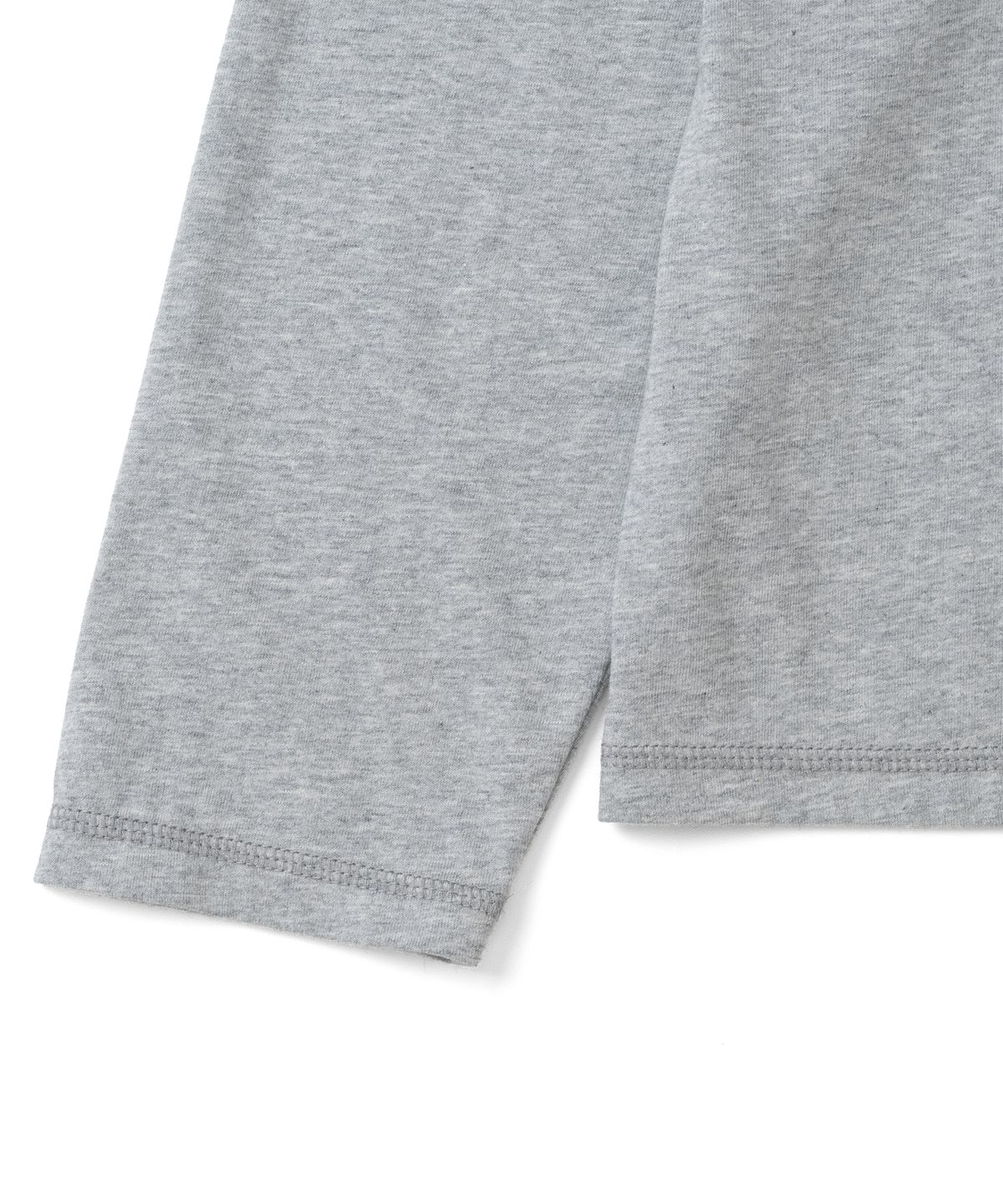 더콜디스트모먼트(THECOLDESTMOMENT) TCM cross stitch t long sleeve (melange grey)