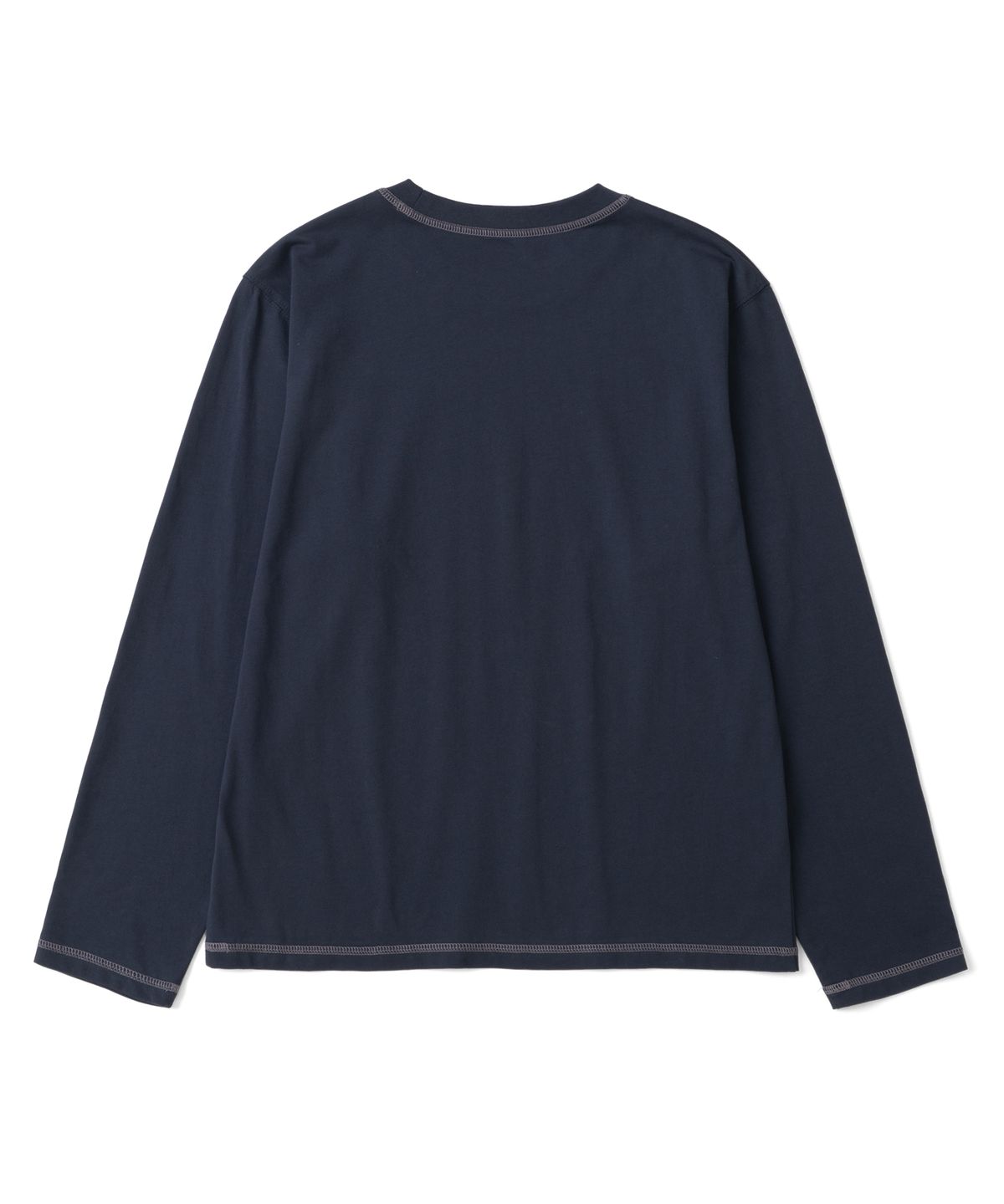 더콜디스트모먼트(THECOLDESTMOMENT) TCM cross stitch t long sleeve (navy)