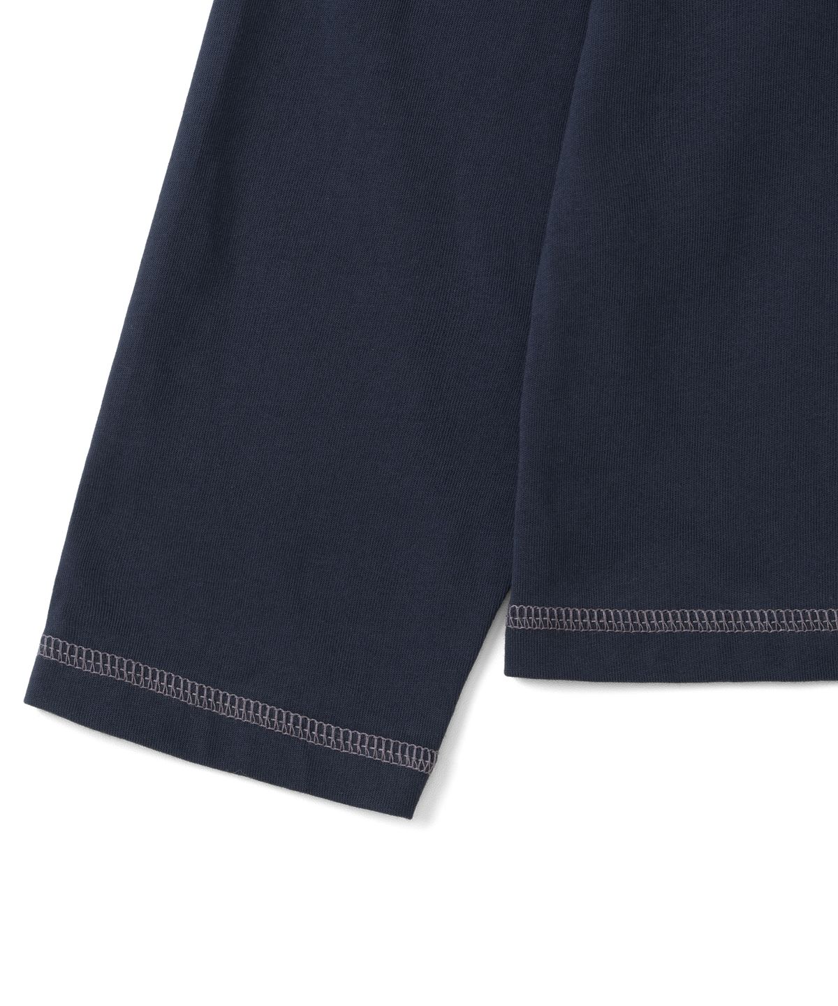 더콜디스트모먼트(THECOLDESTMOMENT) TCM cross stitch t long sleeve (navy)
