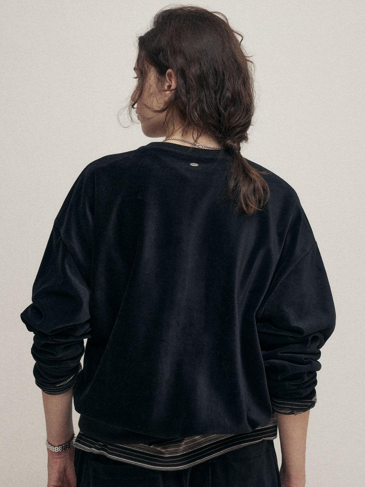 마롭(MALOUPE) 5310 소프트 스웻셔츠 (블랙)