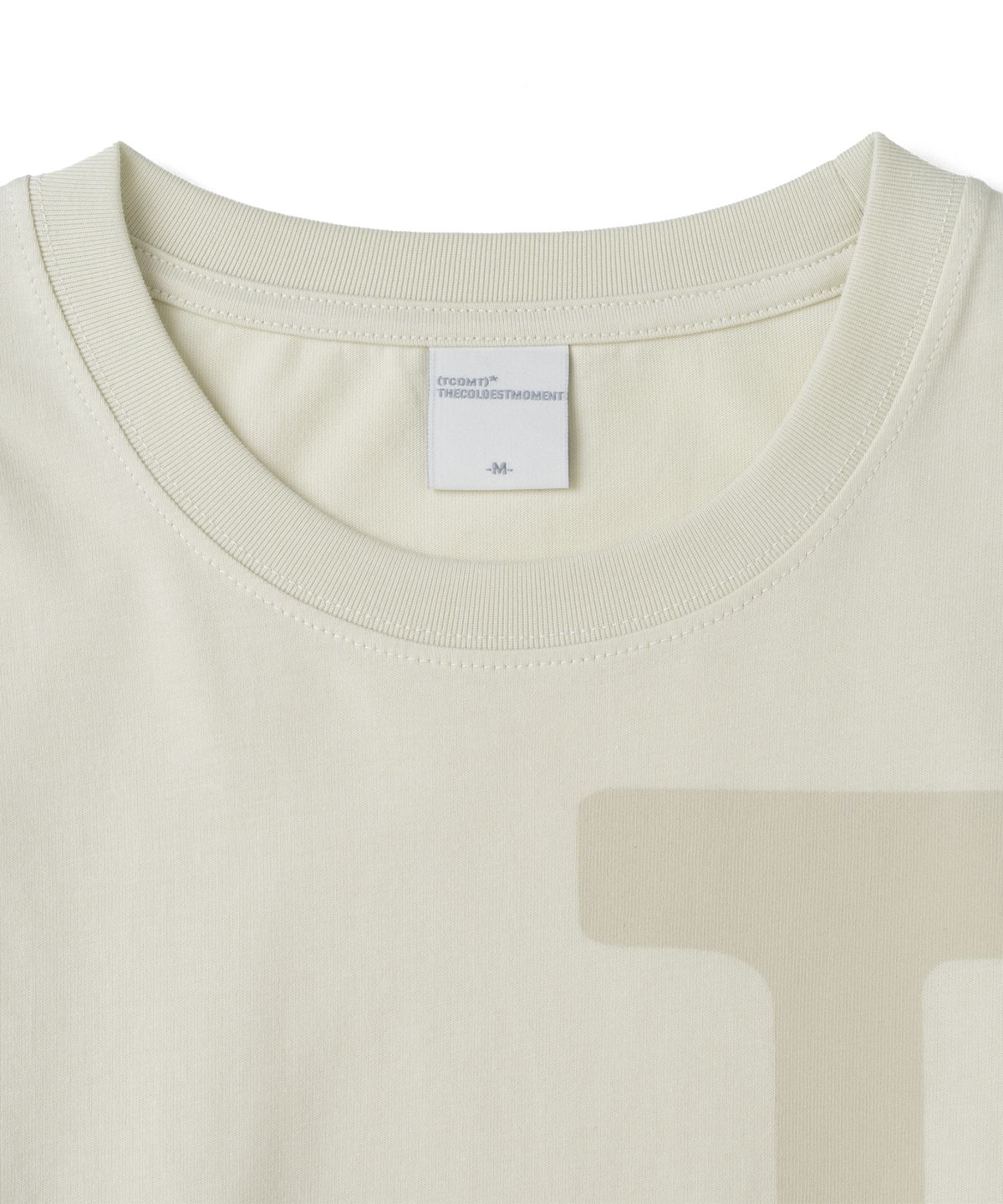 더콜디스트모먼트(THECOLDESTMOMENT) TCM vague long sleeve (cream)