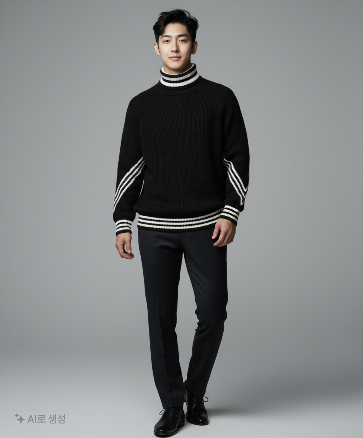 아디다스(ADIDAS) [BQ4102] 화이트마운티니어링 니트 - 블랙 100