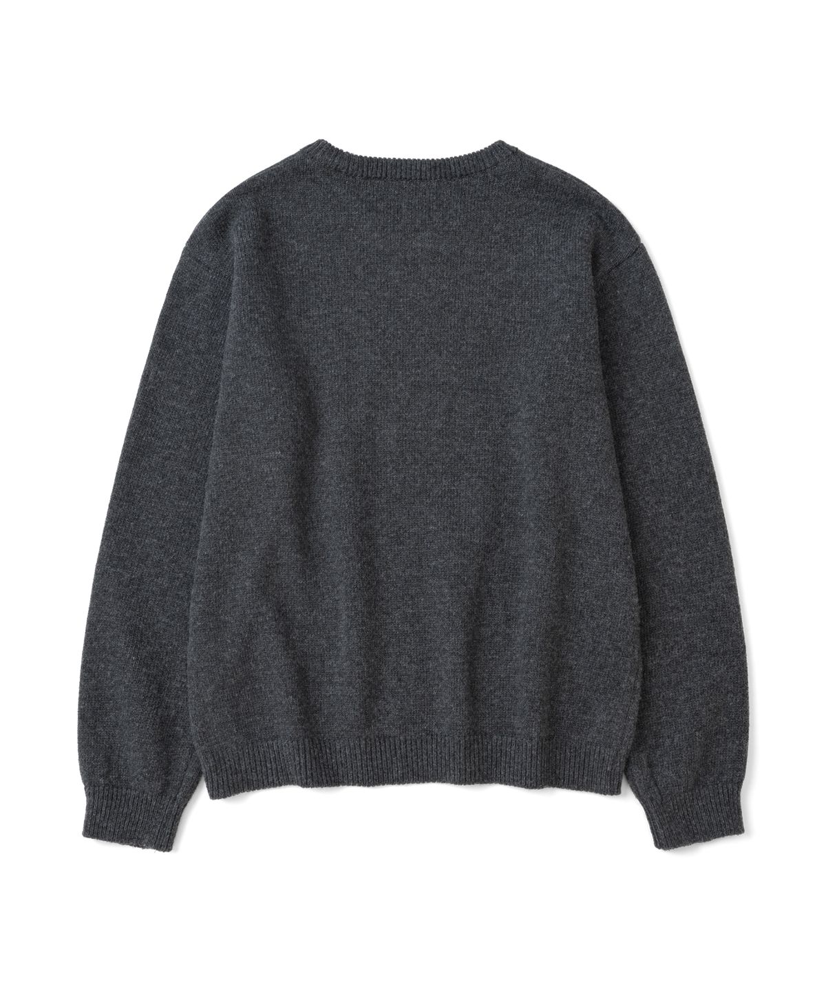 더콜디스트모먼트(THECOLDESTMOMENT) TCM starfish mini logo multi knit (charcoal)