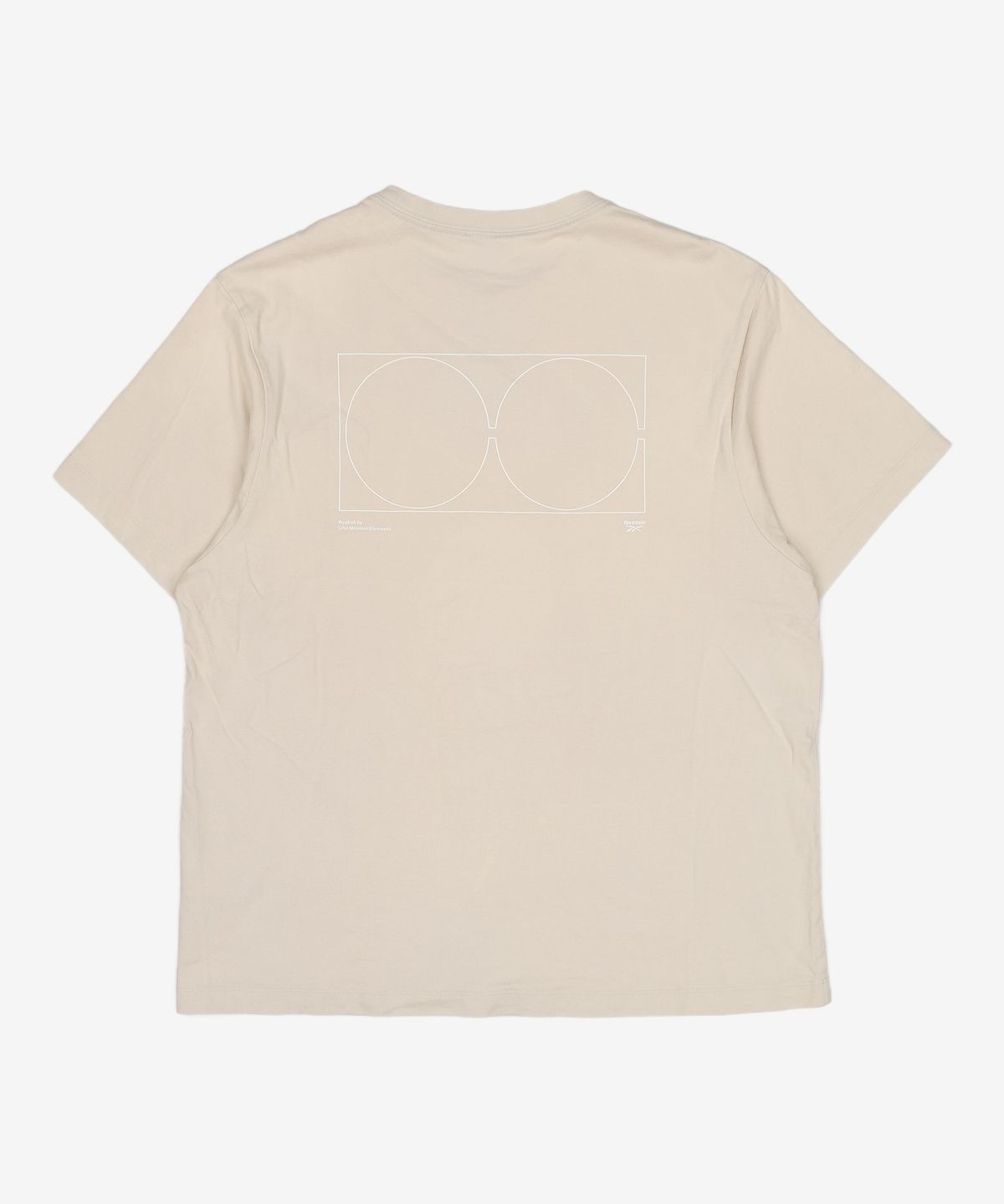 리복(REEBOK) 리복 X 라이풀 로고 반팔티 - 샌드스톤 / GU3734 L