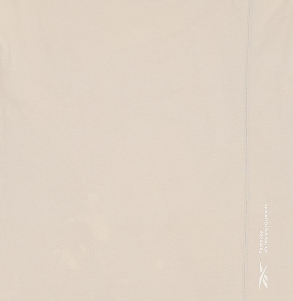 리복(REEBOK) 리복 X 라이풀 로고 반팔티 - 샌드스톤 / GU3734 L