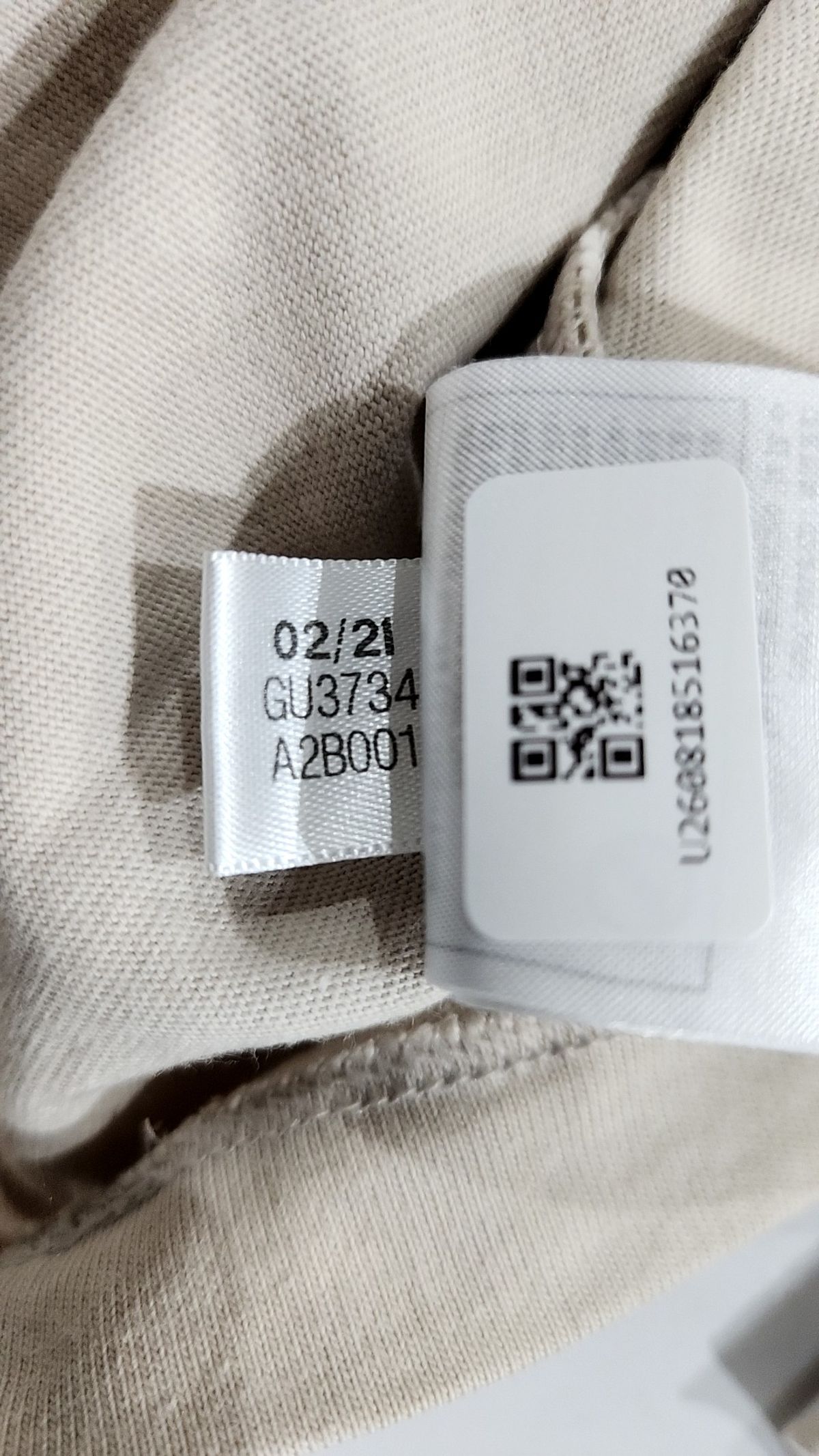 리복(REEBOK) 리복 X 라이풀 로고 반팔티 - 샌드스톤 / GU3734 L