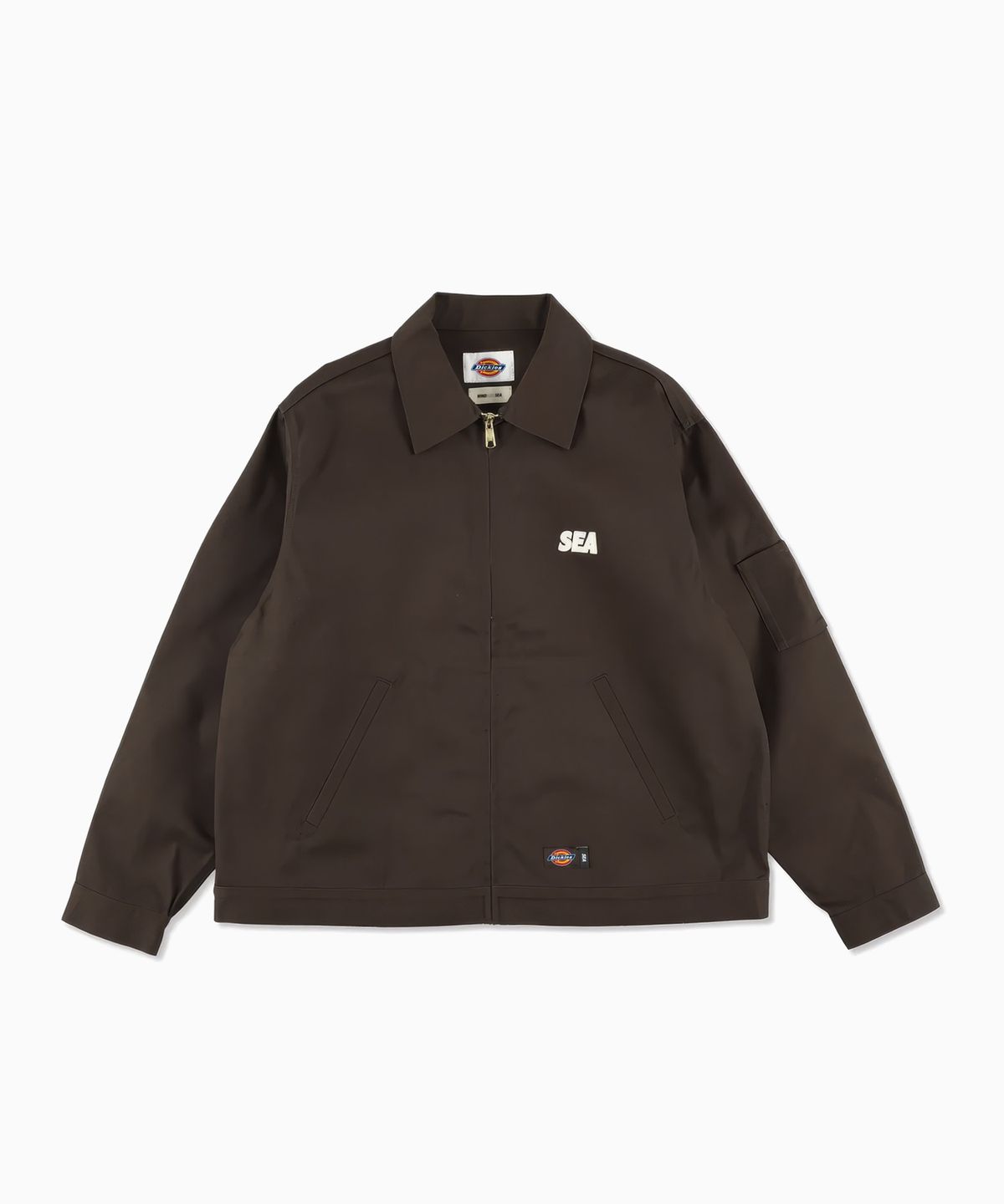 디키즈(DICKIES) 디키즈 x WDS 아이젠하워 재킷 Dark Brown