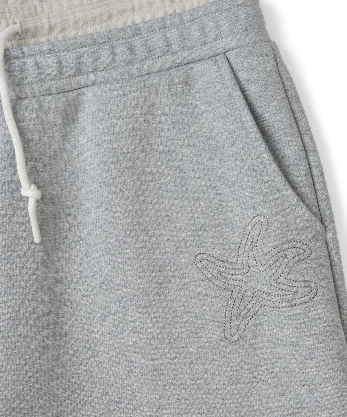 더콜디스트모먼트(THECOLDESTMOMENT) TCM layered sweatpants (melange grey)