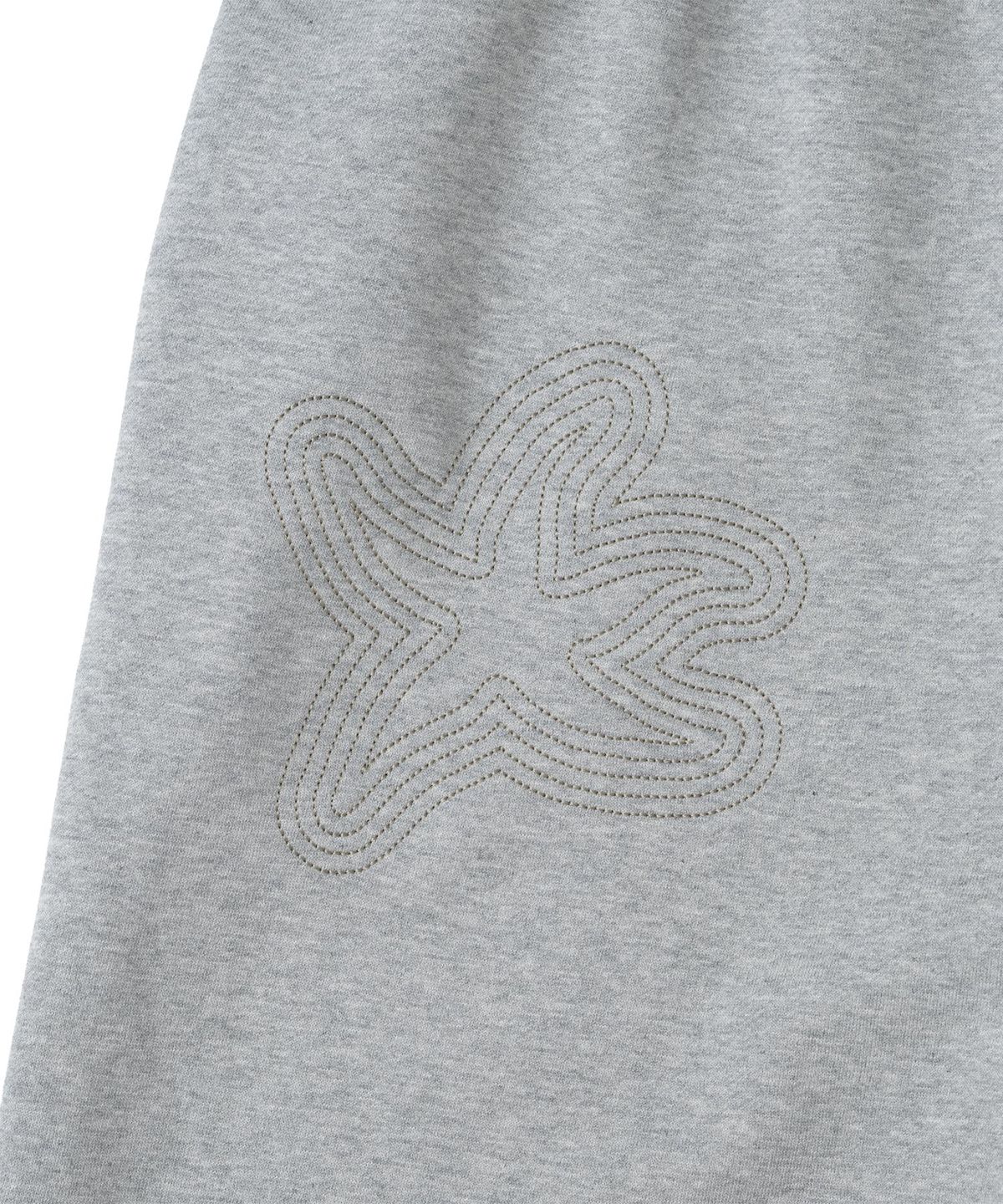 더콜디스트모먼트(THECOLDESTMOMENT) TCM layered sweatpants (melange grey)