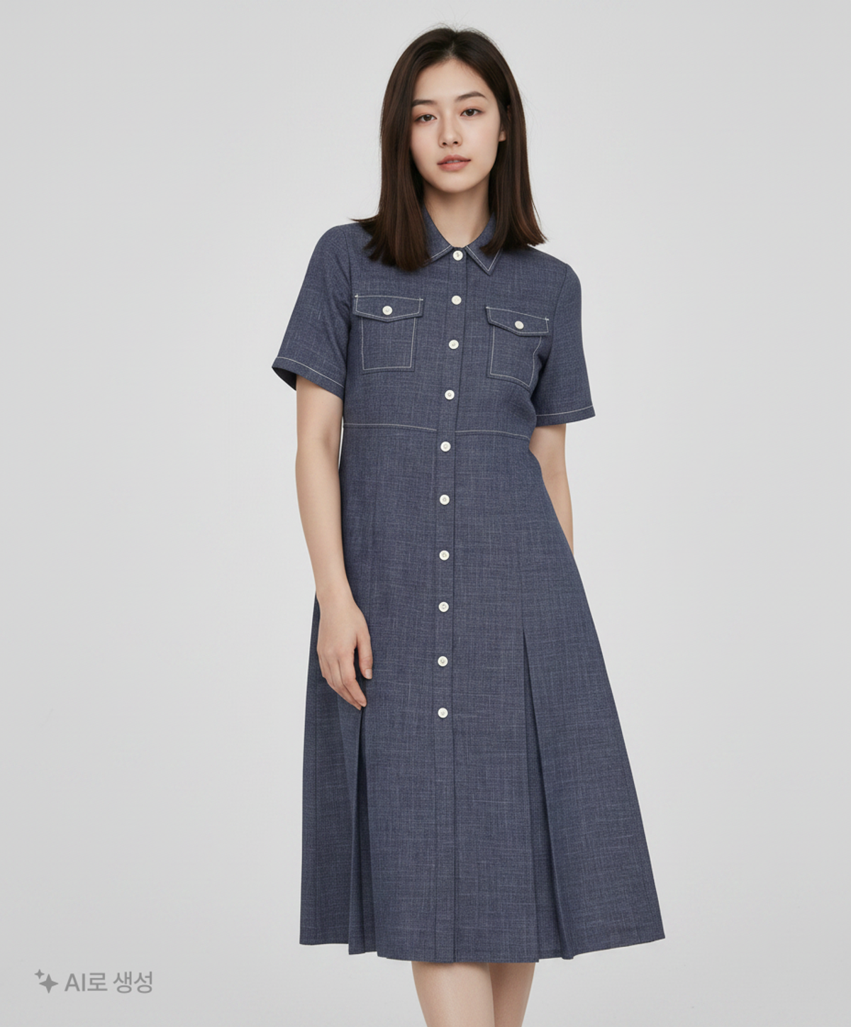 아바몰리(AVA MOLLI) NORMANDY ONE-PIECE (Navy) S