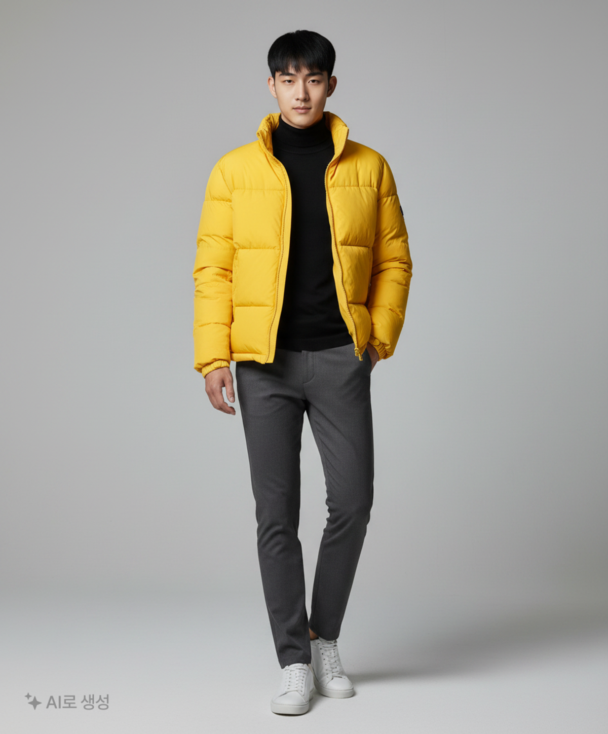 스파오(SPAO) 숏 패딩/숏 헤비 아우터 S