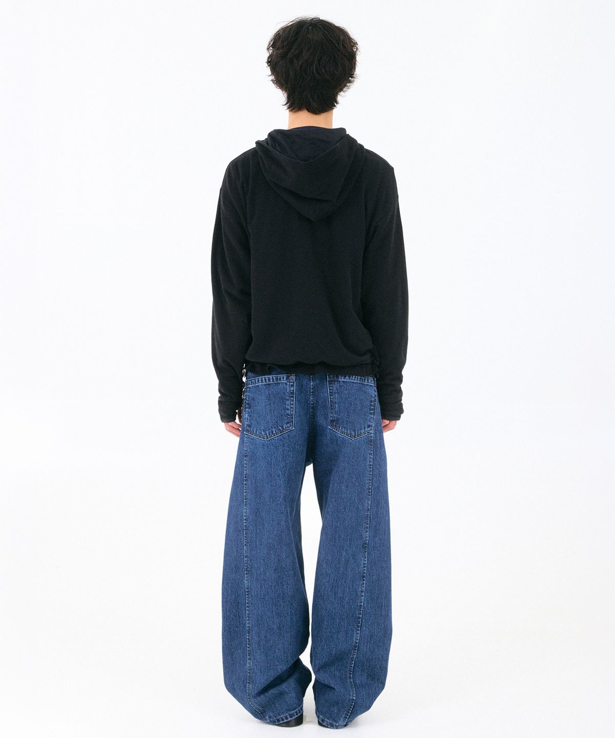디키즈(DICKIES) 디키즈 x 해칭룸 Zip Hoodie Black
