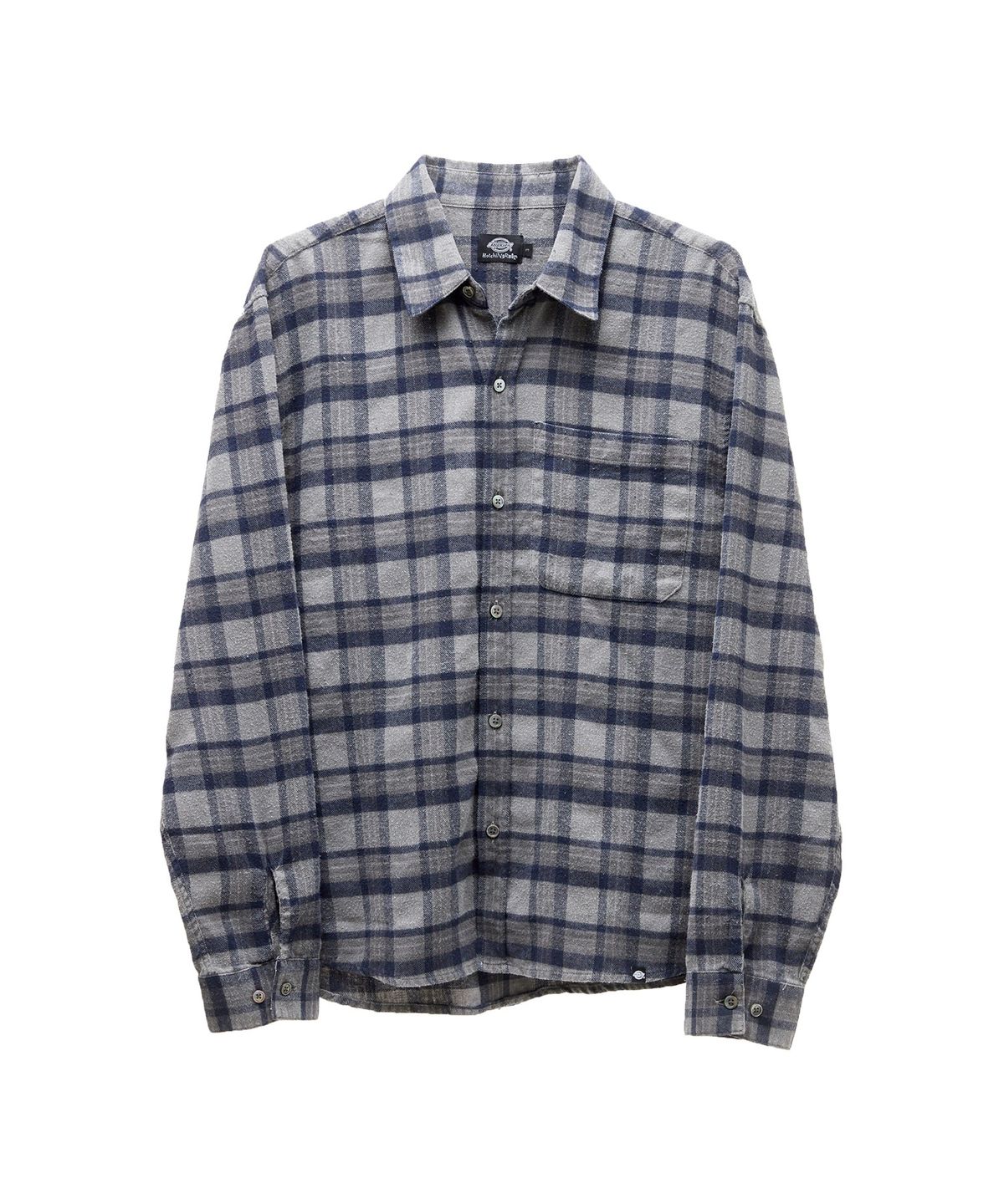 디키즈(DICKIES) 디키즈 x 해칭룸 Regular Shirt Check Dusty Grey