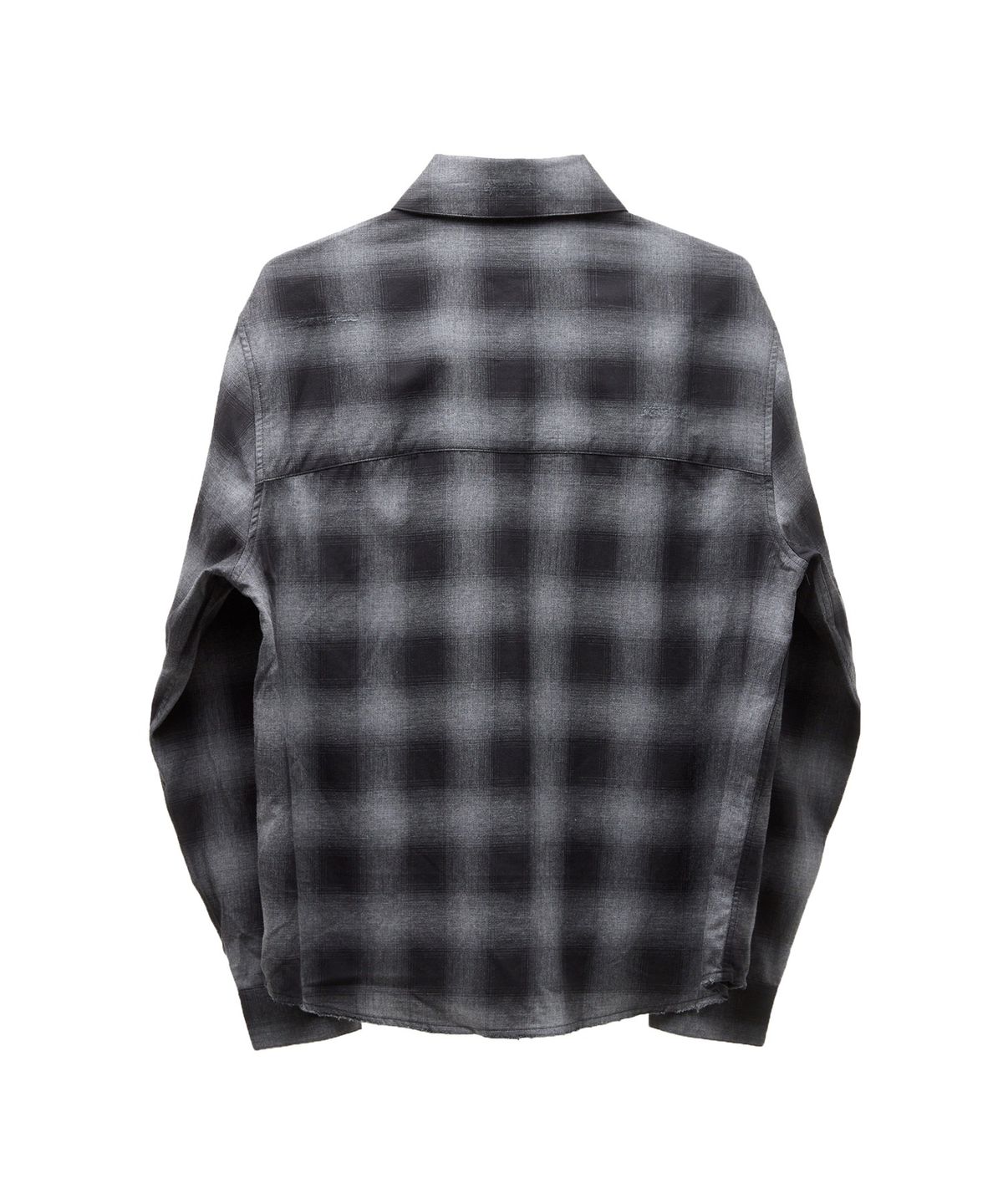 디키즈(DICKIES) 디키즈 x 해칭룸 Regular Shirt Ombre Check Charcoal