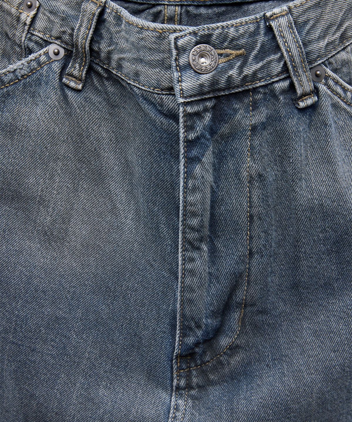 디키즈(DICKIES) 디키즈 x 해칭룸 Dis Jeans Aged Blue