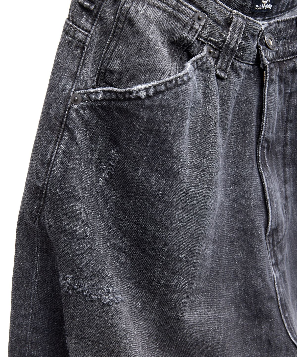 디키즈(DICKIES) 디키즈 x 해칭룸 Dis Jeans Aged Black