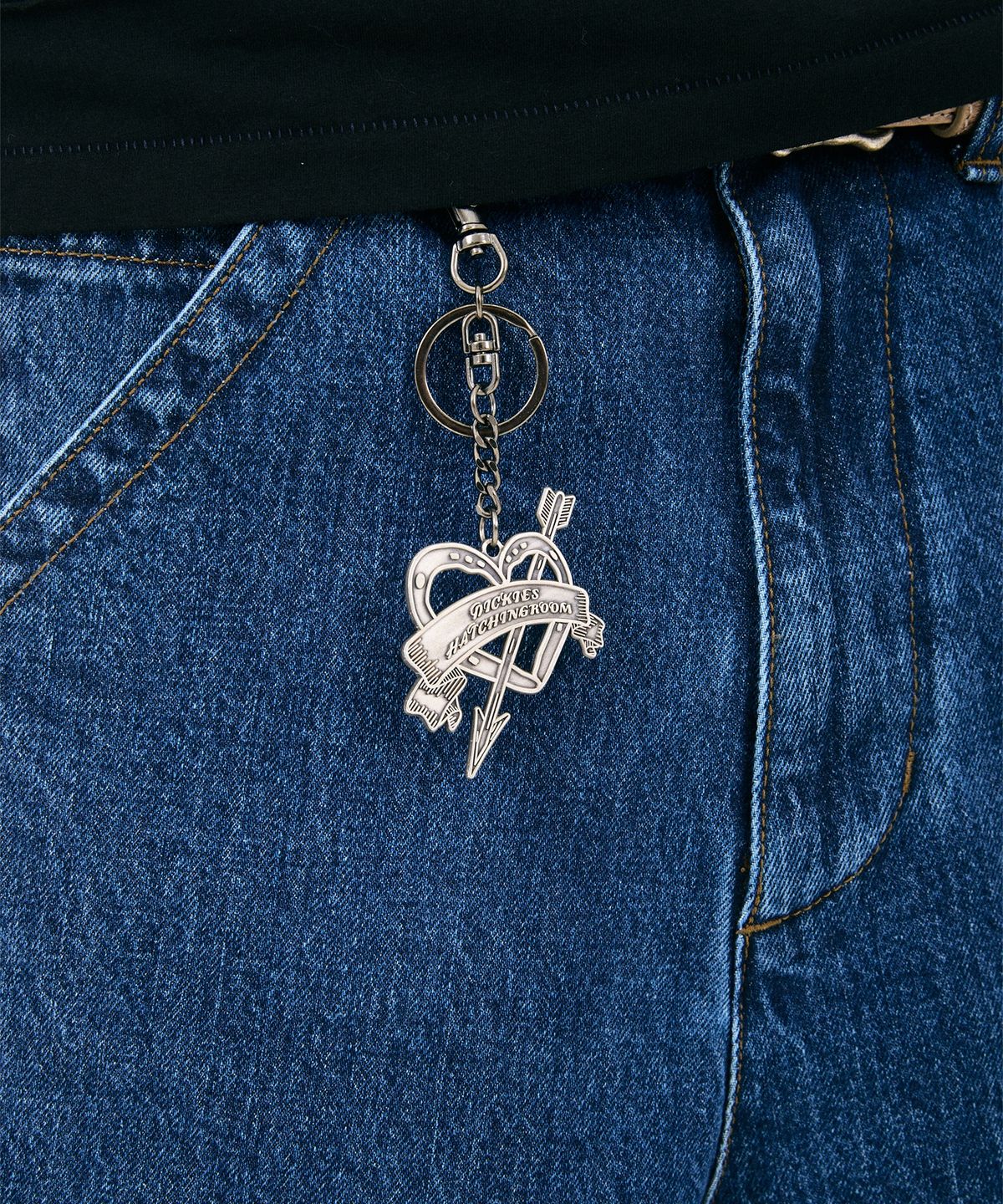 디키즈(DICKIES) 디키즈 x 해칭룸 Horseshoe Heart Keyring