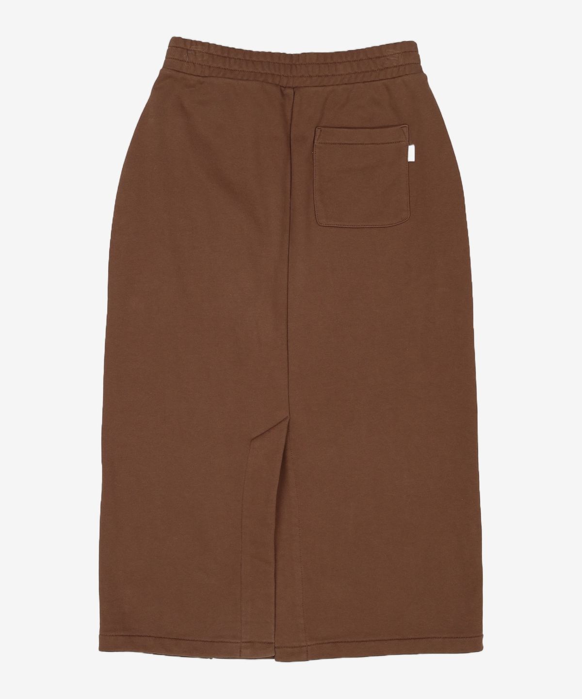 마리떼 프랑소와 저버(MARITHÉ + FRANҪOIS GIRBAUD) W CIRCLE LOGO SWEAT SKIRT brown S