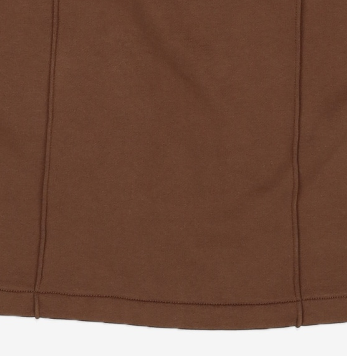 마리떼 프랑소와 저버(MARITHÉ + FRANҪOIS GIRBAUD) W CIRCLE LOGO SWEAT SKIRT brown S
